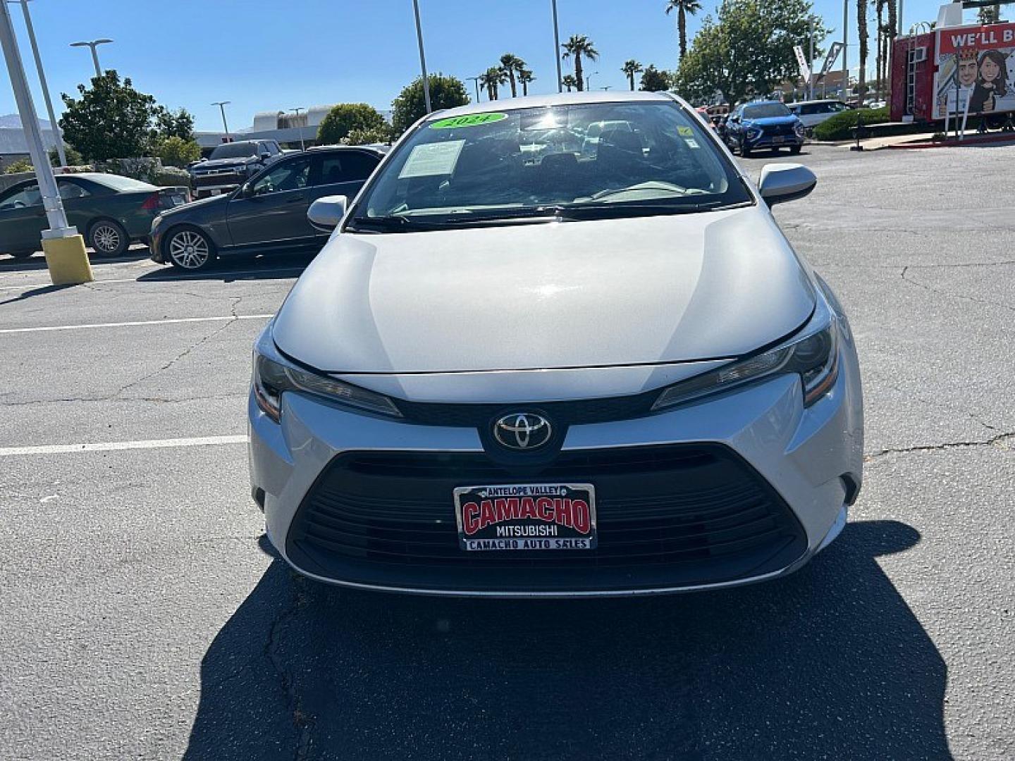 2024 Silver Toyota Corolla (5YFB4MDE6RP) with an 4-Cyl Hybrid 1.8 Liter engine, Automatic CVT transmission, located at 412 Auto Vista Drive, Palmdale, 93551, (661) 945-0620, 34.592636, -118.136681- Photo#1