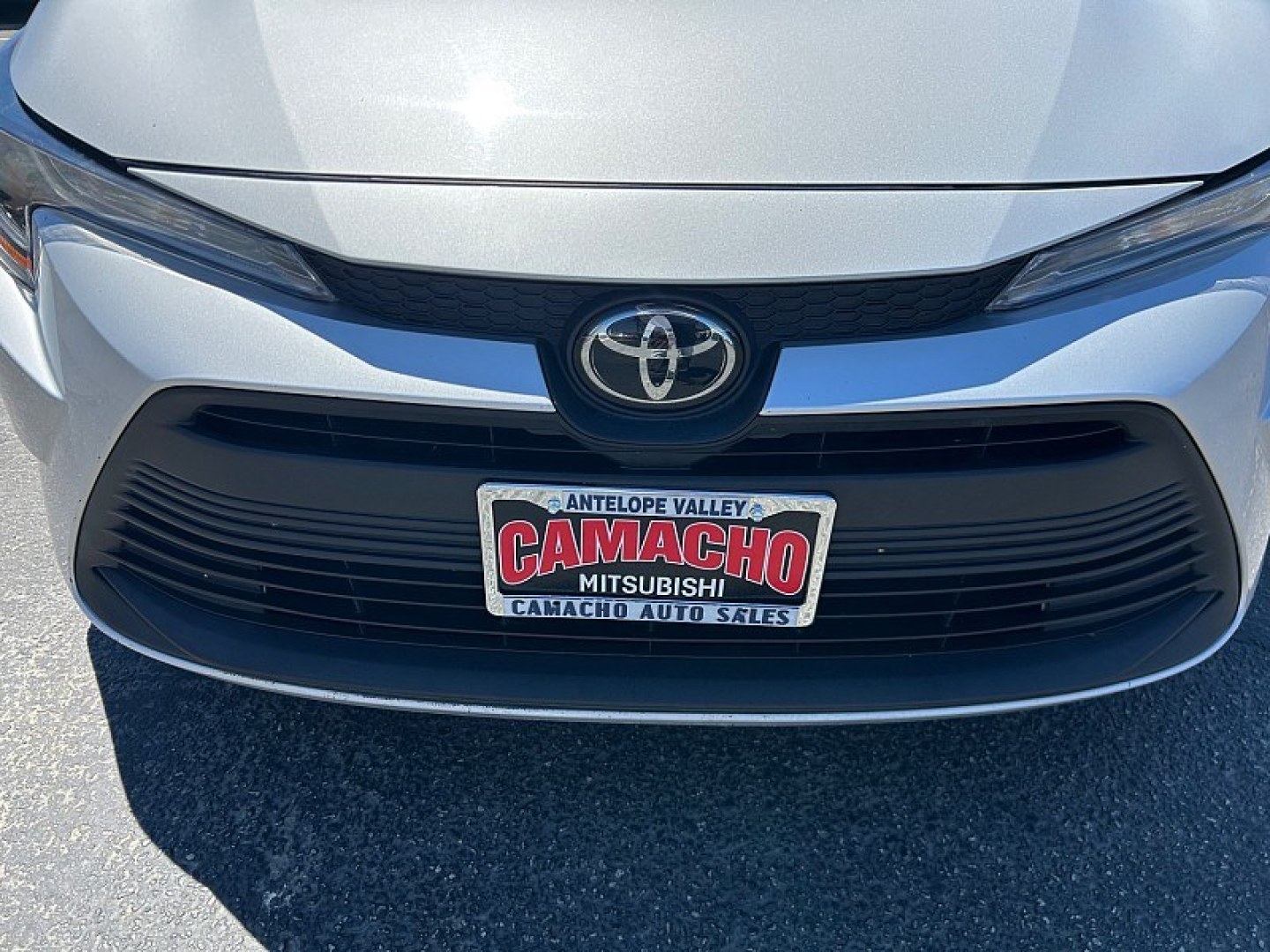 2024 Silver Toyota Corolla (5YFB4MDE5RP) with an 4-Cyl Hybrid 1.8 Liter engine, Automatic CVT transmission, located at 412 Auto Vista Drive, Palmdale, 93551, (661) 945-0620, 34.592636, -118.136681- Photo#3