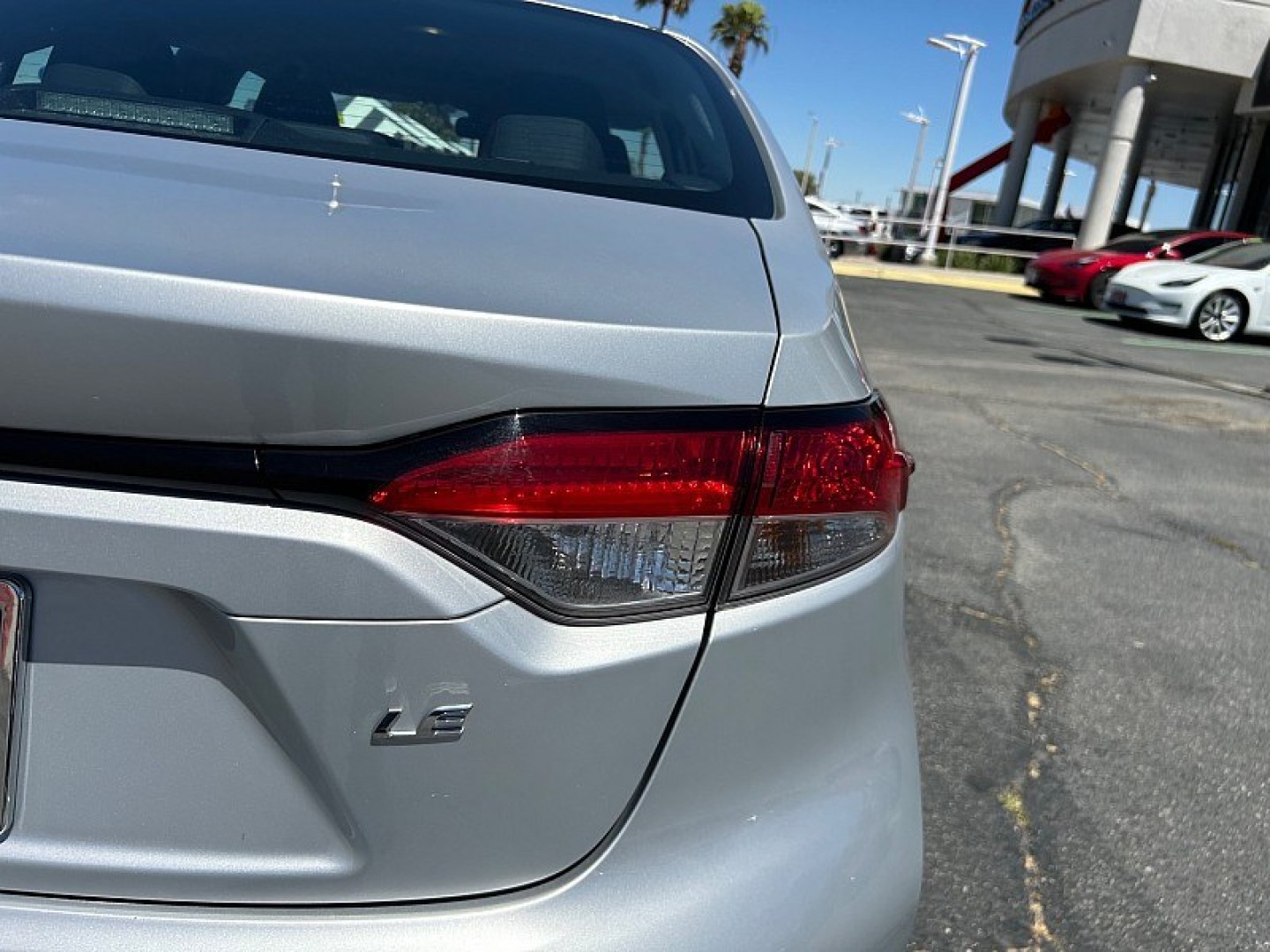 2024 Silver Toyota Corolla (5YFB4MDE5RP) with an 4-Cyl Hybrid 1.8 Liter engine, Automatic CVT transmission, located at 412 Auto Vista Drive, Palmdale, 93551, (661) 945-0620, 34.592636, -118.136681- Photo#9