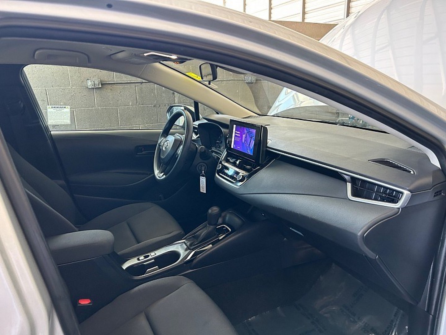 2024 Silver Toyota Corolla (5YFB4MDE5RP) with an 4-Cyl Hybrid 1.8 Liter engine, Automatic CVT transmission, located at 412 Auto Vista Drive, Palmdale, 93551, (661) 945-0620, 34.592636, -118.136681- Photo#26