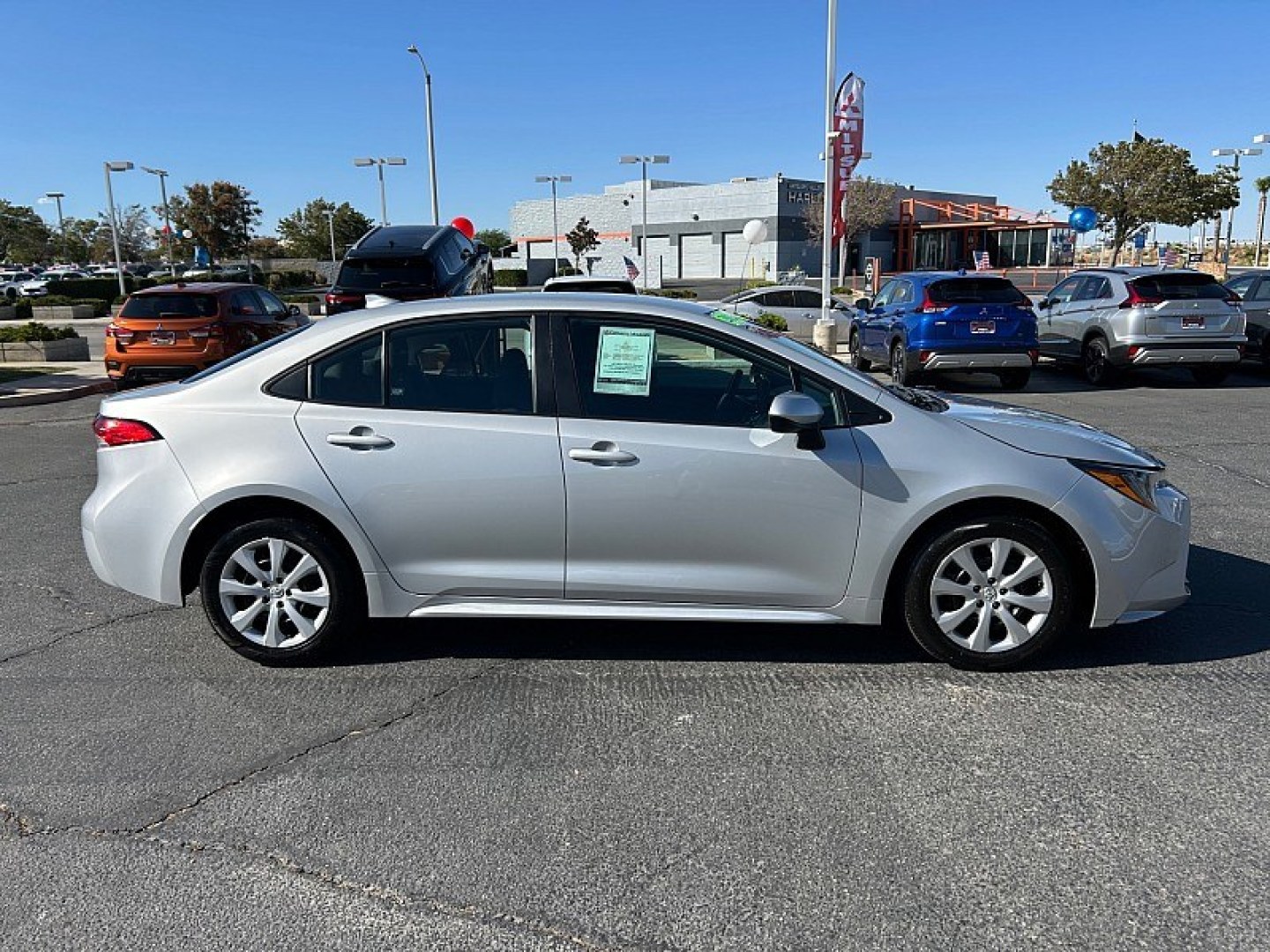 2024 Silver Toyota Corolla (5YFB4MDE0RP) with an 4-Cyl 2.0 Liter engine, Automatic CVT transmission, located at 412 Auto Vista Drive, Palmdale, 93551, (661) 945-0620, 34.592636, -118.136681- Photo#5