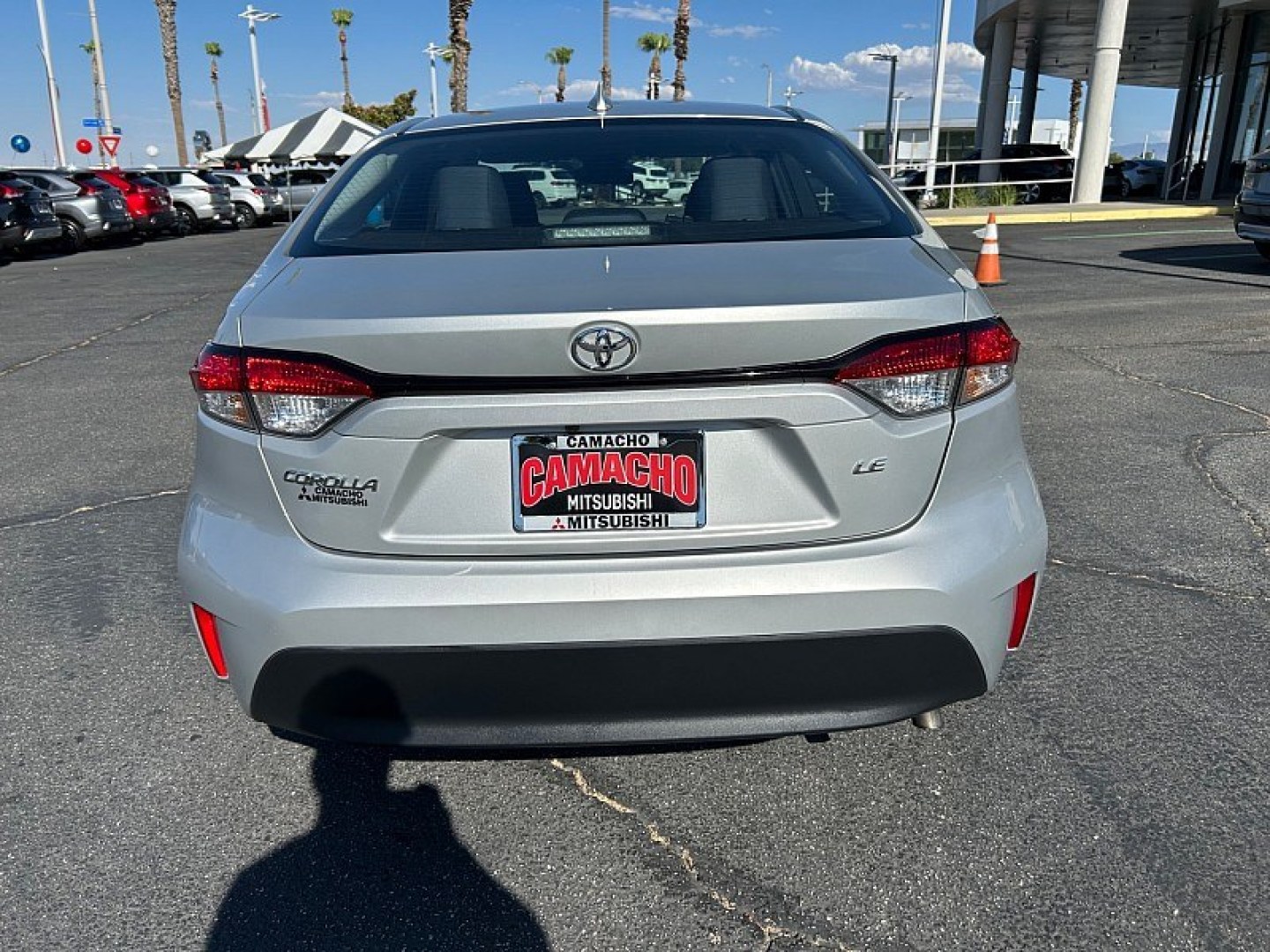 2024 Silver Toyota Corolla (5YFB4MDE0RP) with an 4-Cyl 2.0 Liter engine, Automatic CVT transmission, located at 412 Auto Vista Drive, Palmdale, 93551, (661) 945-0620, 34.592636, -118.136681- Photo#7