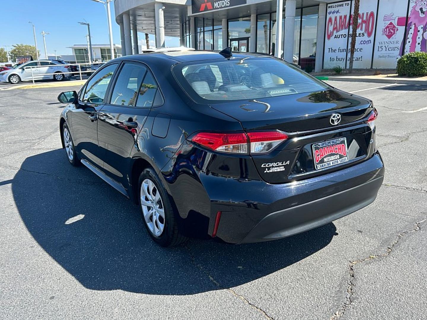 2024 Black Toyota Corolla (5YFB4MDE4RP) with an 4-Cyl Hybrid 1.8 Liter engine, Automatic CVT transmission, located at 412 Auto Vista Drive, Palmdale, 93551, (661) 945-0620, 34.592636, -118.136681- Photo#4