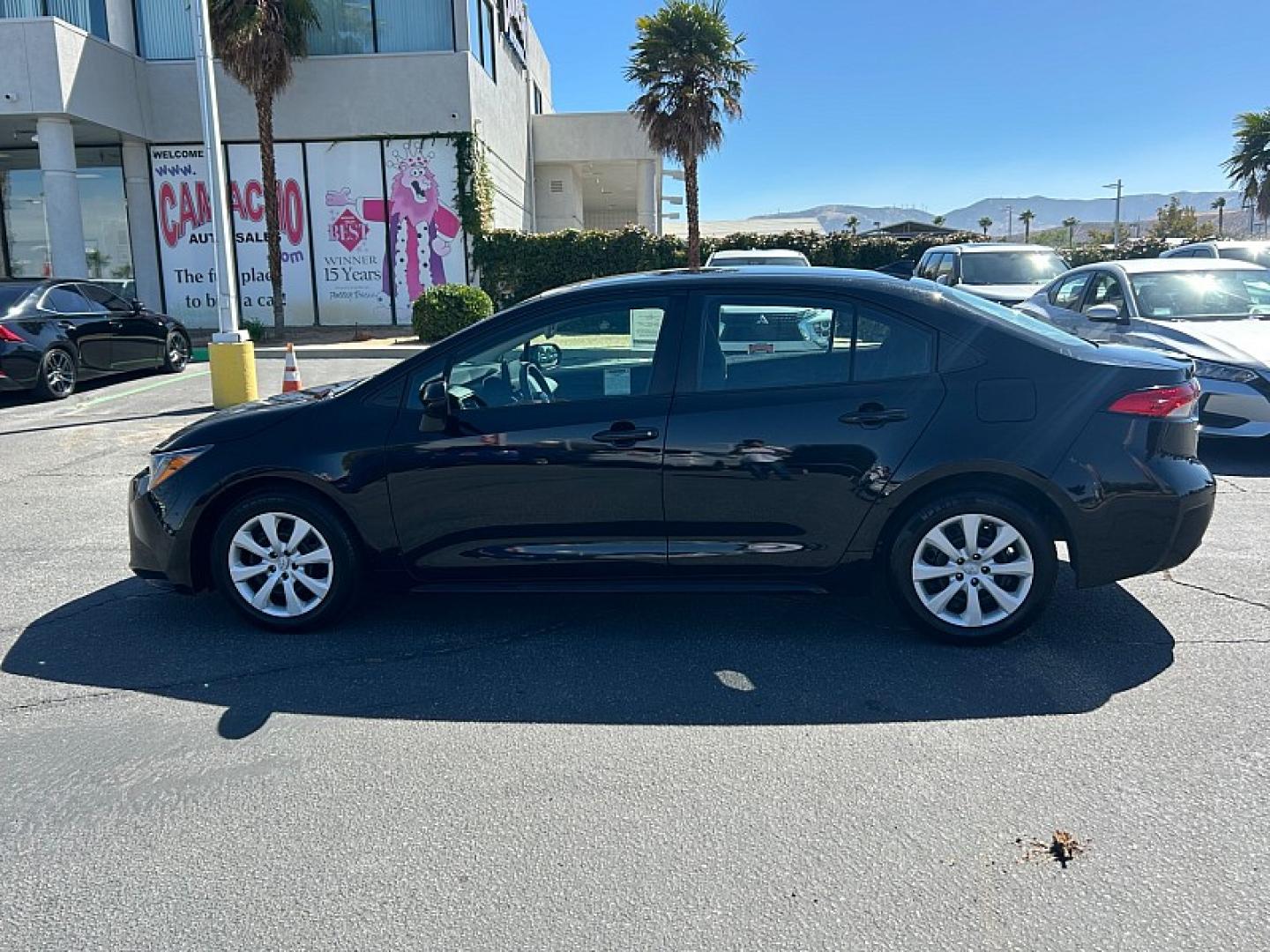 2024 Black Toyota Corolla (5YFB4MDE4RP) with an 4-Cyl Hybrid 1.8 Liter engine, Automatic CVT transmission, located at 412 Auto Vista Drive, Palmdale, 93551, (661) 945-0620, 34.592636, -118.136681- Photo#5