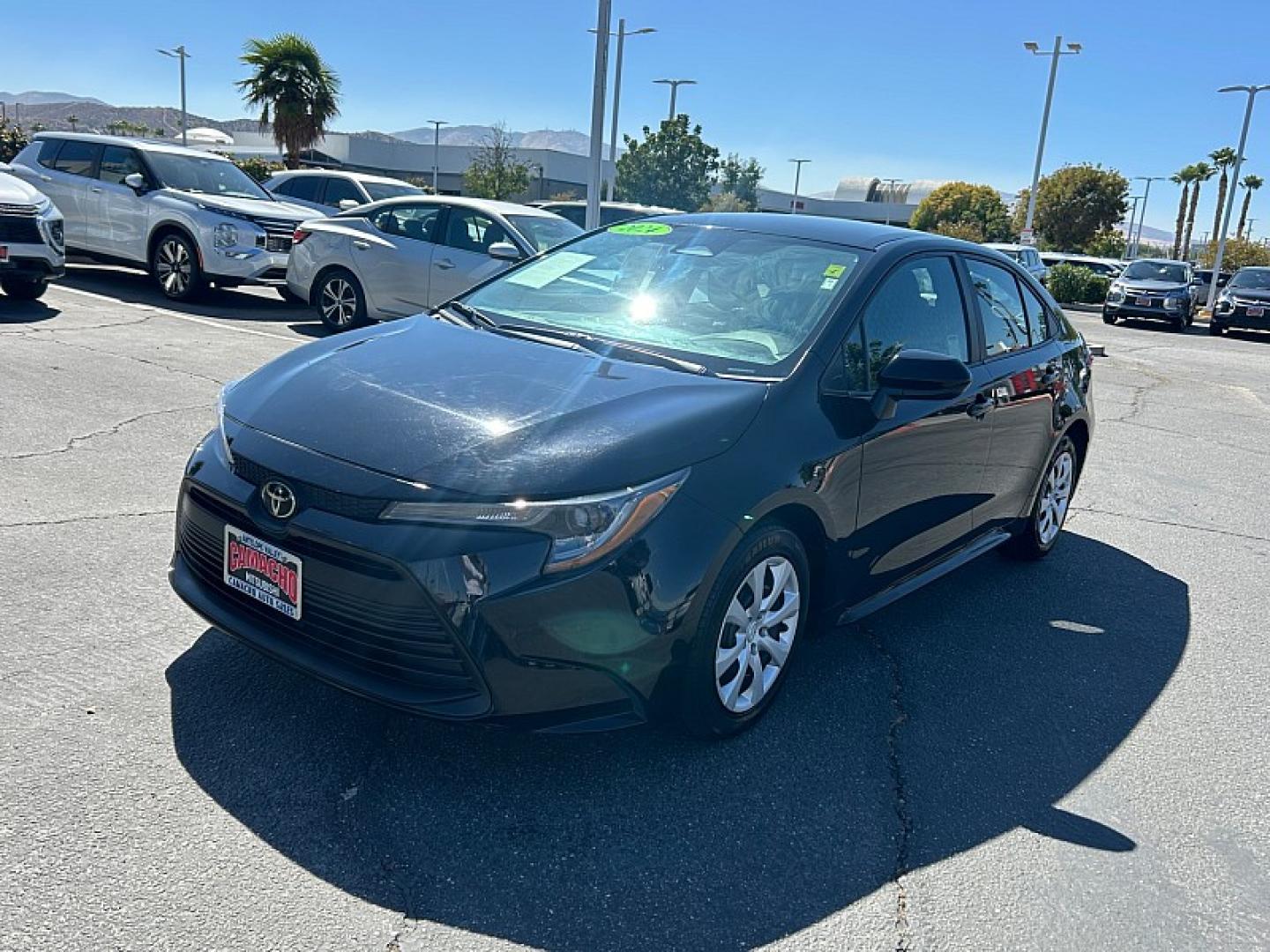 2024 Black Toyota Corolla (5YFB4MDE4RP) with an 4-Cyl Hybrid 1.8 Liter engine, Automatic CVT transmission, located at 412 Auto Vista Drive, Palmdale, 93551, (661) 945-0620, 34.592636, -118.136681- Photo#6