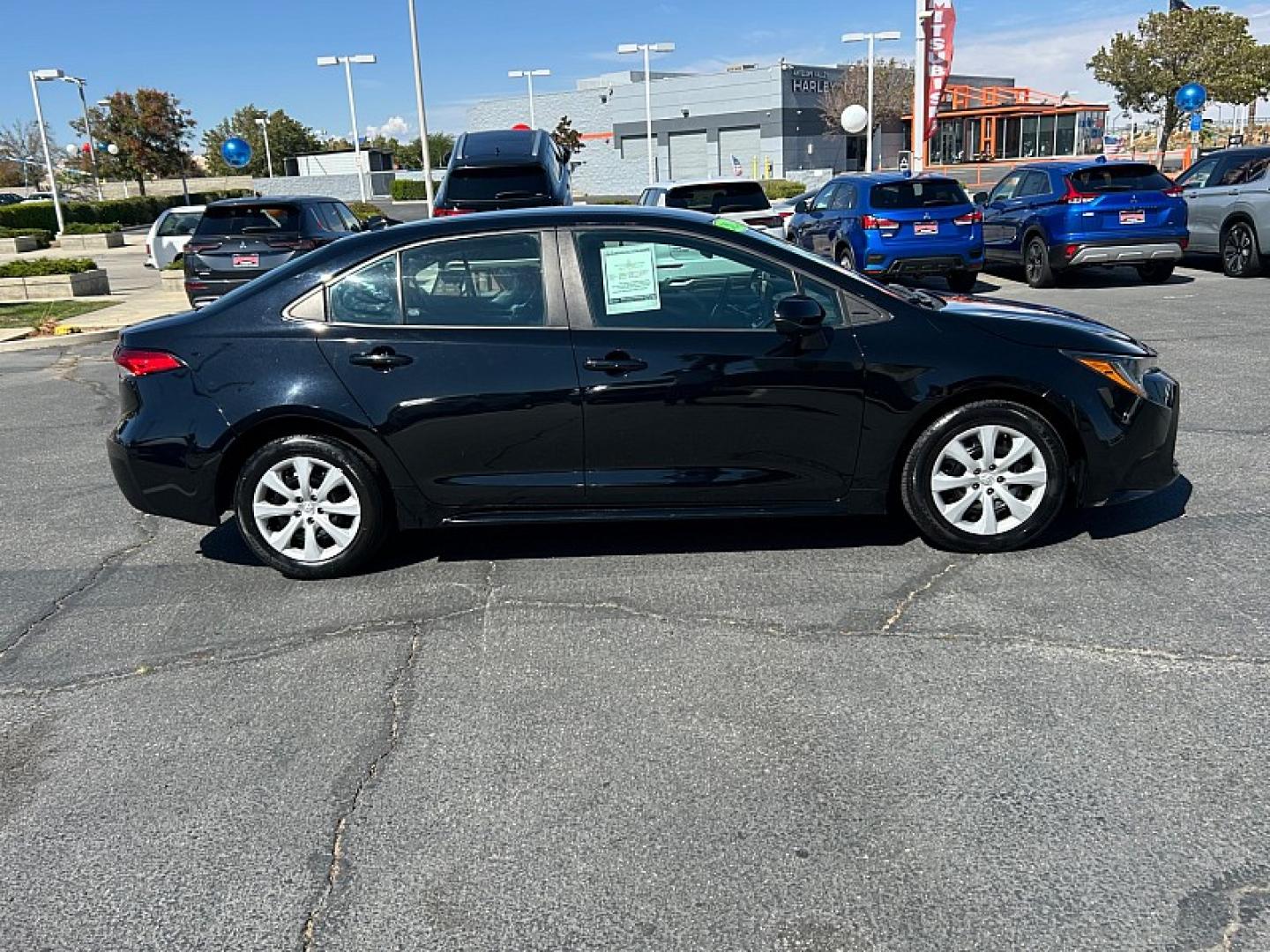 2024 Black Toyota Corolla (5YFB4MDE4RP) with an 4-Cyl Hybrid 1.8 Liter engine, Automatic CVT transmission, located at 412 Auto Vista Drive, Palmdale, 93551, (661) 945-0620, 34.592636, -118.136681- Photo#7