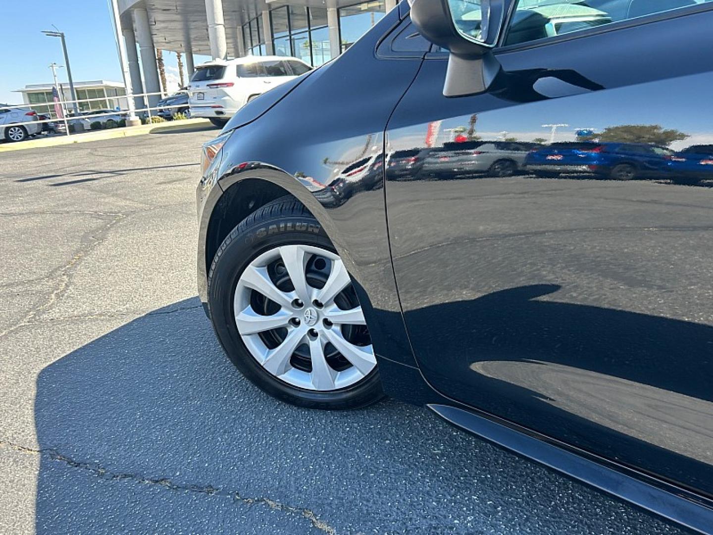 2024 Black Toyota Corolla (5YFB4MDE4RP) with an 4-Cyl Hybrid 1.8 Liter engine, Automatic CVT transmission, located at 412 Auto Vista Drive, Palmdale, 93551, (661) 945-0620, 34.592636, -118.136681- Photo#12