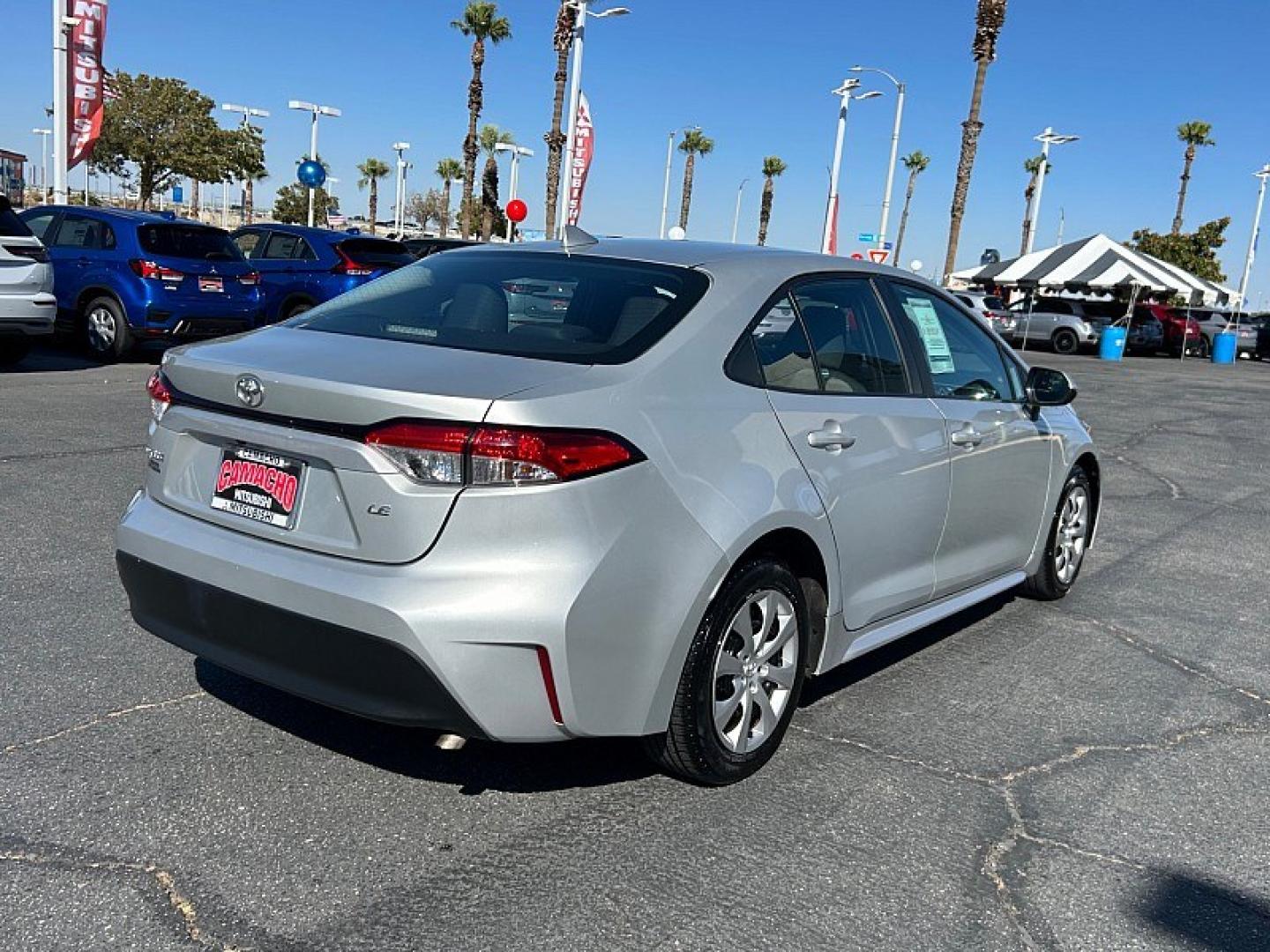 2024 Silver Toyota Corolla (5YFB4MDE2RP) with an 4-Cyl Hybrid 1.8 Liter engine, Automatic CVT transmission, located at 412 Auto Vista Drive, Palmdale, 93551, (661) 945-0620, 34.592636, -118.136681- Photo#2