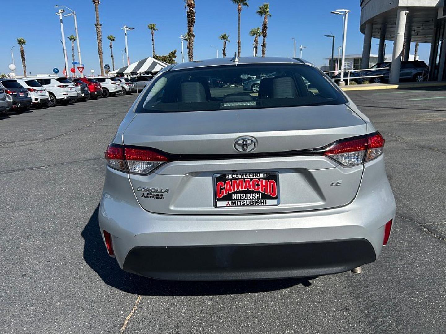 2024 Silver Toyota Corolla (5YFB4MDE2RP) with an 4-Cyl Hybrid 1.8 Liter engine, Automatic CVT transmission, located at 412 Auto Vista Drive, Palmdale, 93551, (661) 945-0620, 34.592636, -118.136681- Photo#3