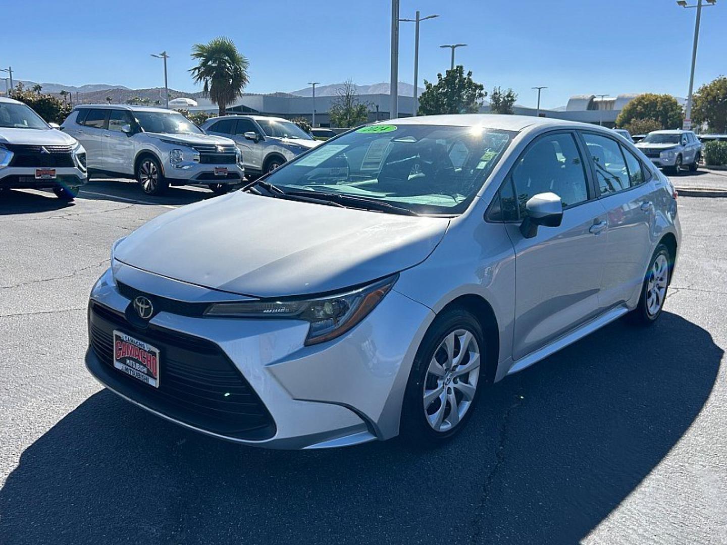 2024 Silver Toyota Corolla (5YFB4MDE2RP) with an 4-Cyl Hybrid 1.8 Liter engine, Automatic CVT transmission, located at 412 Auto Vista Drive, Palmdale, 93551, (661) 945-0620, 34.592636, -118.136681- Photo#6