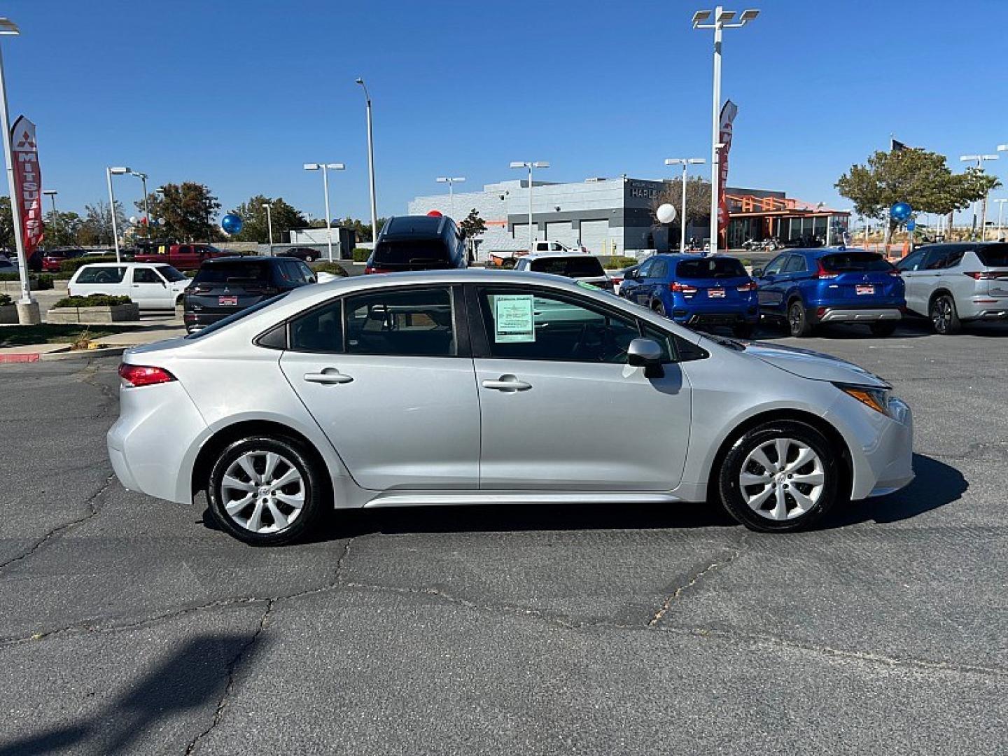 2024 Silver Toyota Corolla (5YFB4MDE2RP) with an 4-Cyl Hybrid 1.8 Liter engine, Automatic CVT transmission, located at 412 Auto Vista Drive, Palmdale, 93551, (661) 945-0620, 34.592636, -118.136681- Photo#7