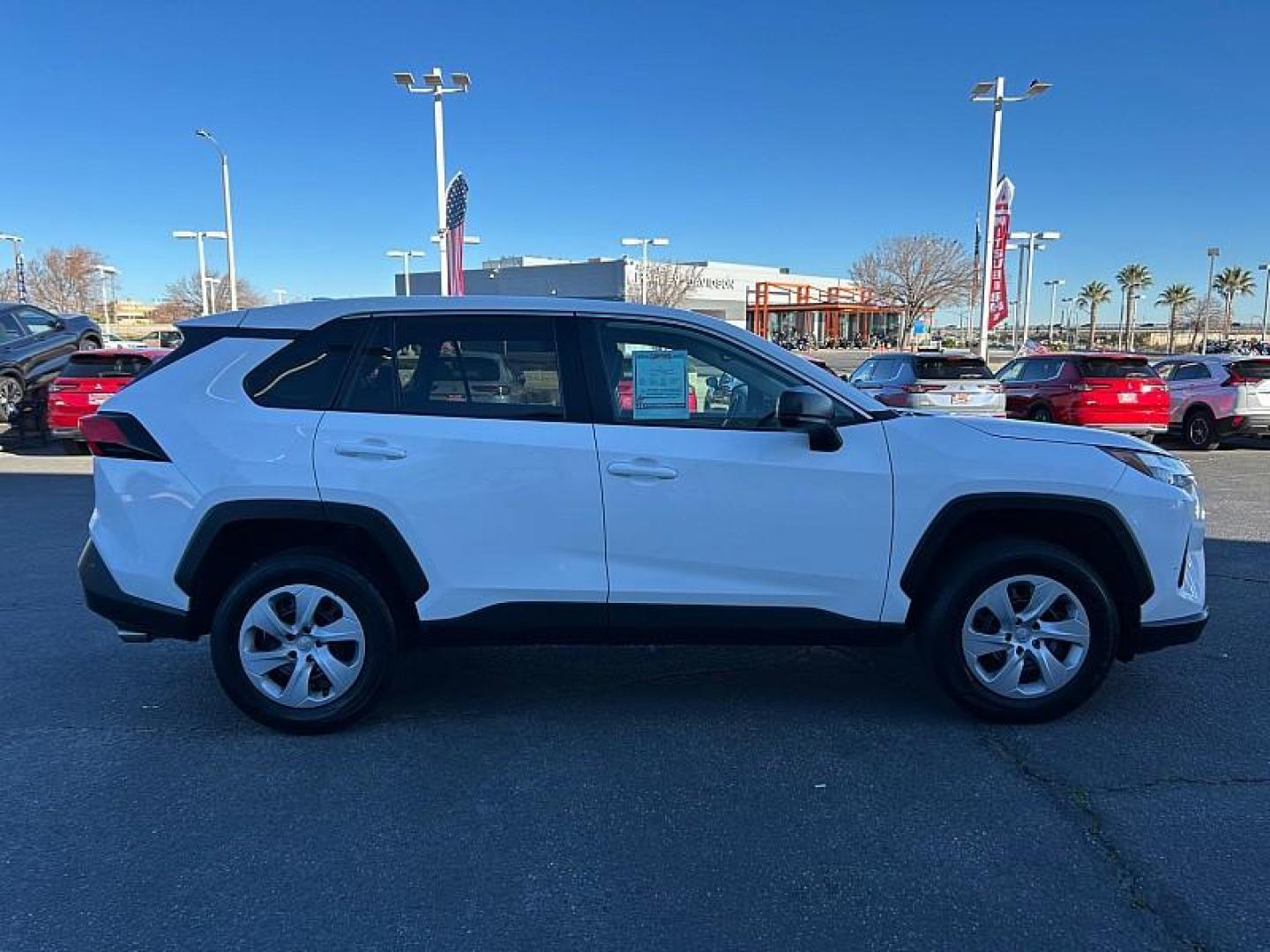 2024 WHITE Toyota RAV4 (2T3F1RFV8RC) with an 4-Cyl 2.5 Liter engine, Automatic 8-Spd w/Direct transmission, located at 412 Auto Vista Drive, Palmdale, 93551, (661) 945-0620, 34.592636, -118.136681 - Photo#8