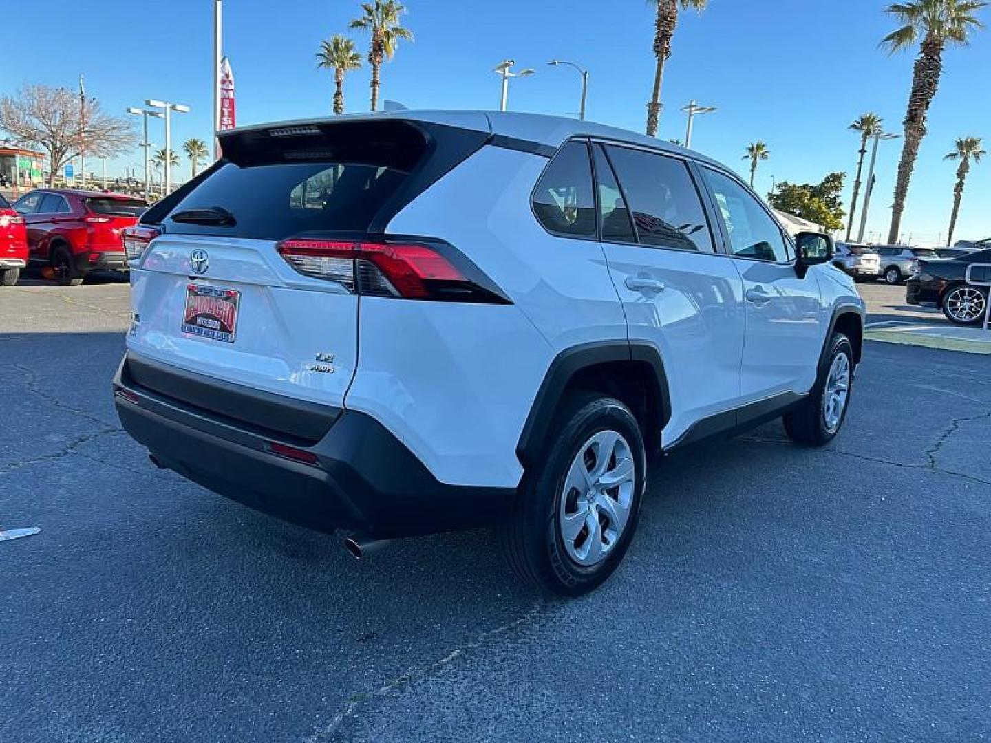 2024 WHITE Toyota RAV4 (2T3F1RFV8RC) with an 4-Cyl 2.5 Liter engine, Automatic 8-Spd w/Direct transmission, located at 412 Auto Vista Drive, Palmdale, 93551, (661) 945-0620, 34.592636, -118.136681 - Photo#9