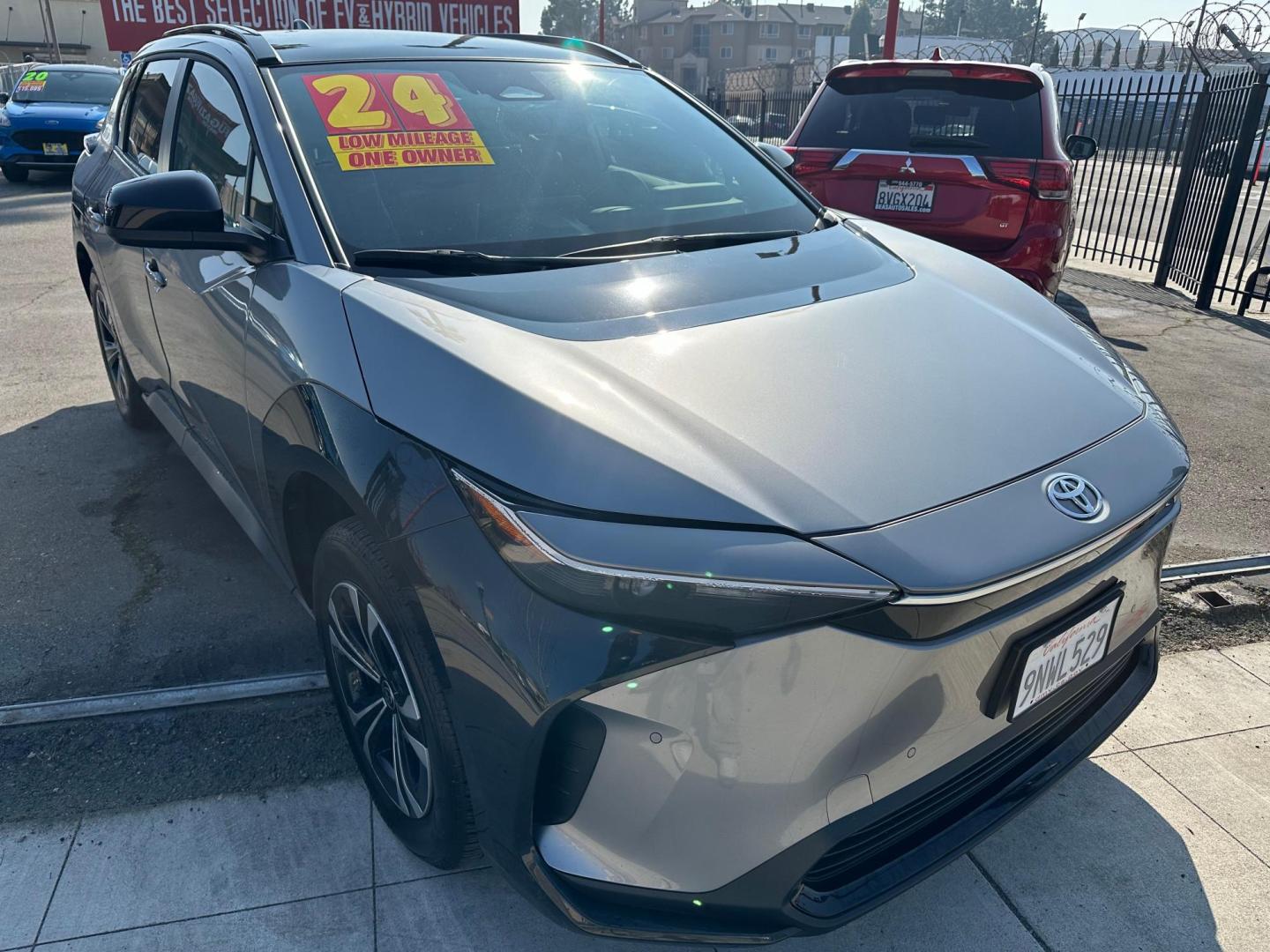 2024 Toyota bZ4X XLE (JTMAAAAAXRA) with an ELECTRIC engine, 1A transmission, located at 744 E Miner Ave, Stockton, CA, 95202, (209) 944-5770, 37.956863, -121.282082 - PLUS TAXES AND FEES - Photo#1