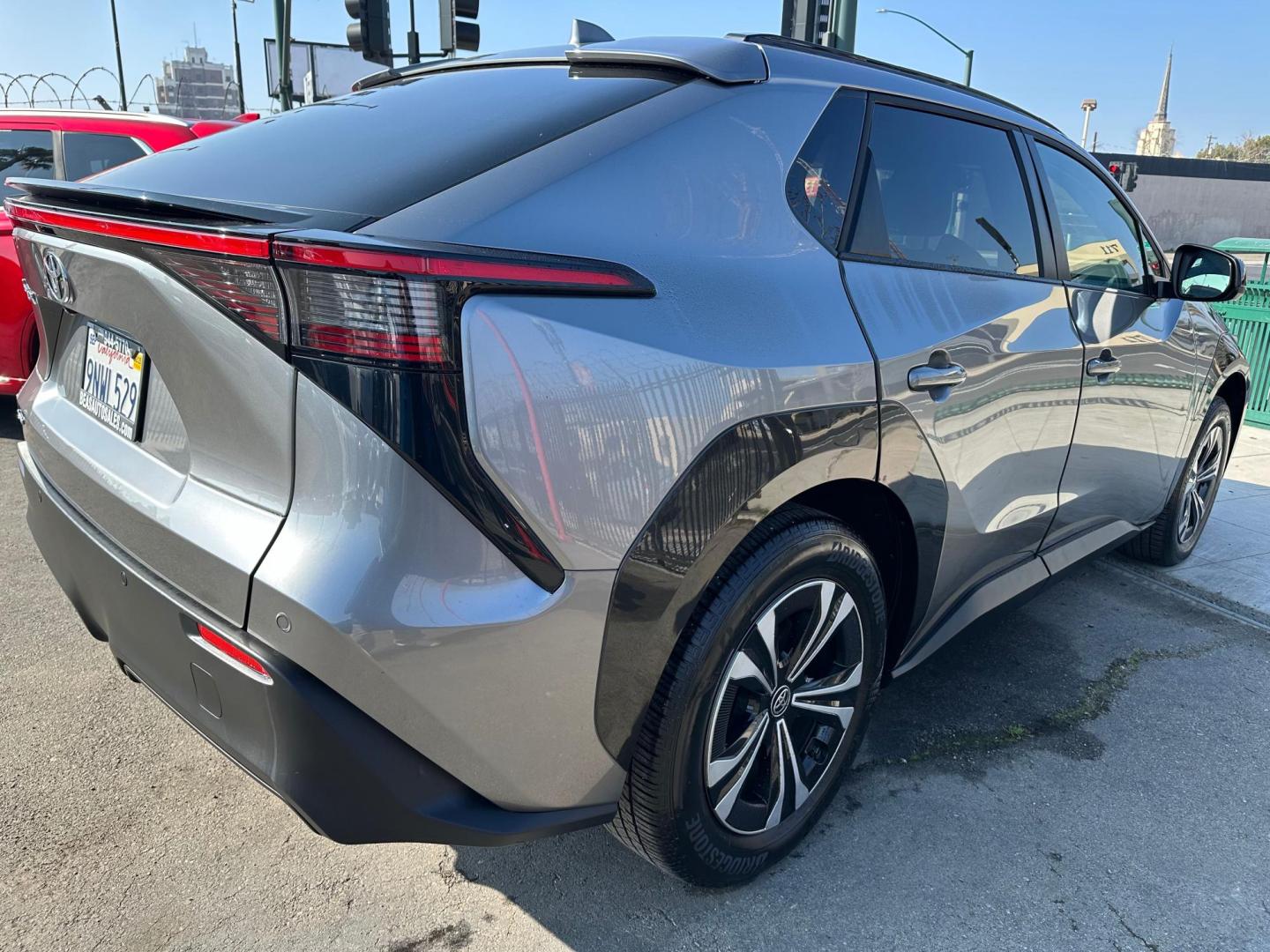 2024 Toyota bZ4X XLE (JTMAAAAAXRA) with an ELECTRIC engine, 1A transmission, located at 744 E Miner Ave, Stockton, CA, 95202, (209) 944-5770, 37.956863, -121.282082 - PLUS TAXES AND FEES - Photo#8