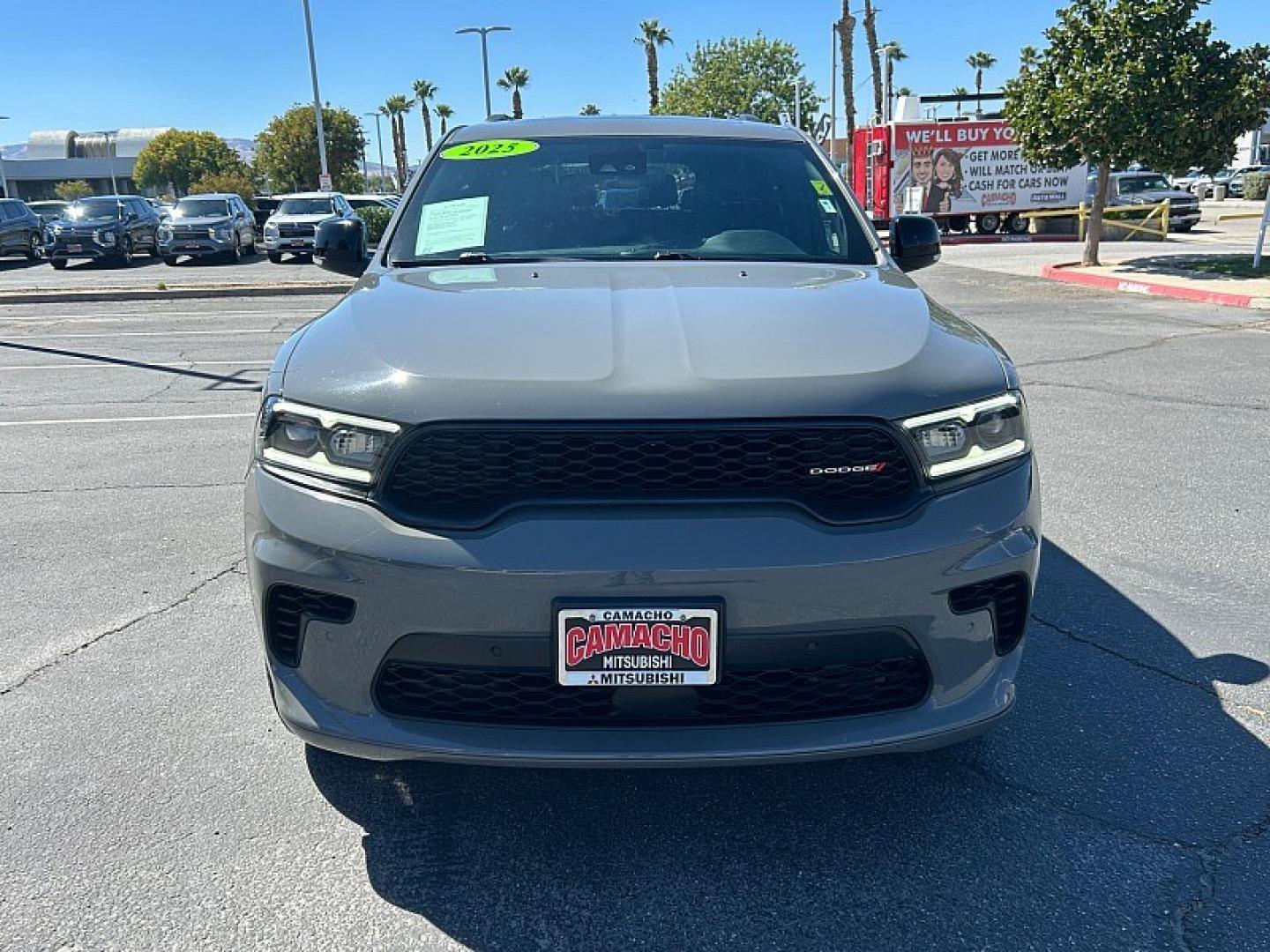 2025 Gray Dodge Durango (1C4RDJDG8SC) with an V6 3.6 Liter engine, Automatic 8-Spd transmission, located at 412 Auto Vista Drive, Palmdale, 93551, (661) 945-0620, 34.592636, -118.136681- Photo#1