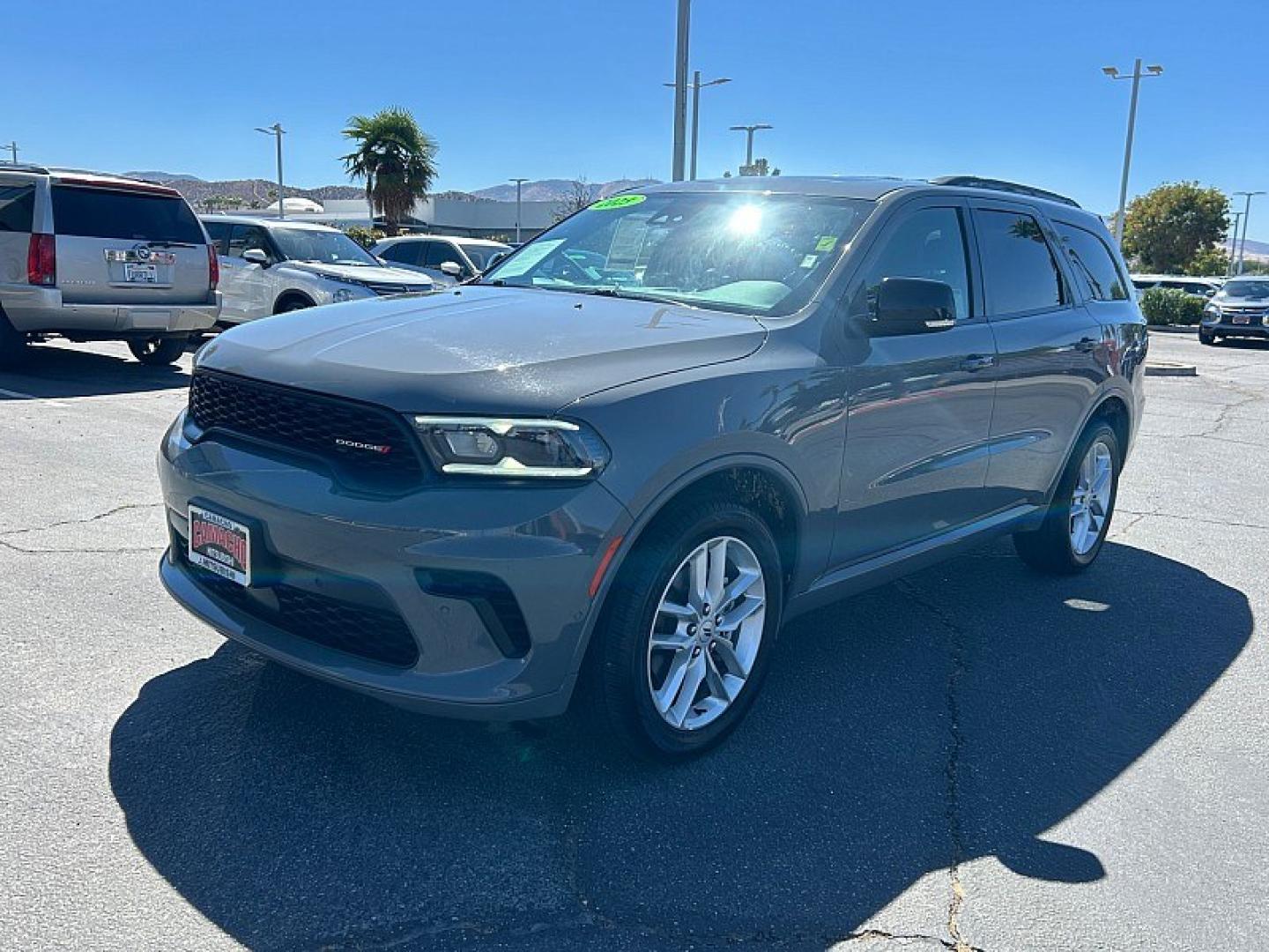 2025 Gray Dodge Durango (1C4RDJDG8SC) with an V6 3.6 Liter engine, Automatic 8-Spd transmission, located at 412 Auto Vista Drive, Palmdale, 93551, (661) 945-0620, 34.592636, -118.136681- Photo#6