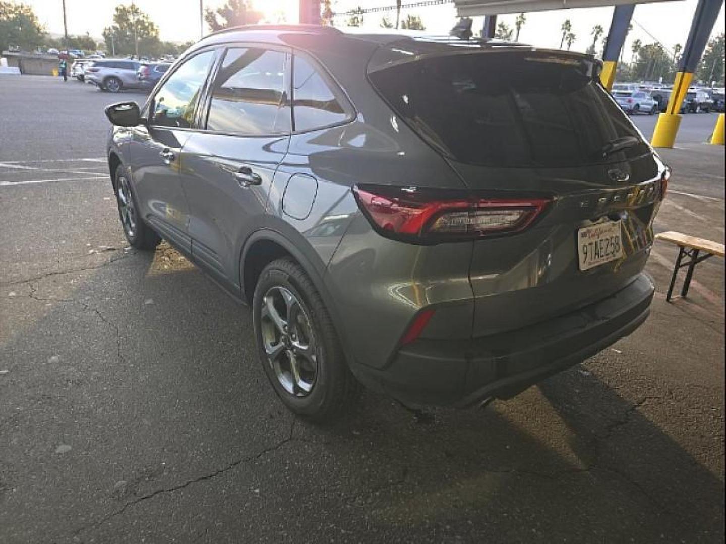 2025 GRAY Ford Escape (1FMCU9MN5SU) with an 3-Cyl EcoBoost Turbo 1.5 Liter engine, Automatic 8-Spd transmission, located at 412 Auto Vista Drive, Palmdale, 93551, (661) 945-0620, 34.592636, -118.136681 - Photo#1