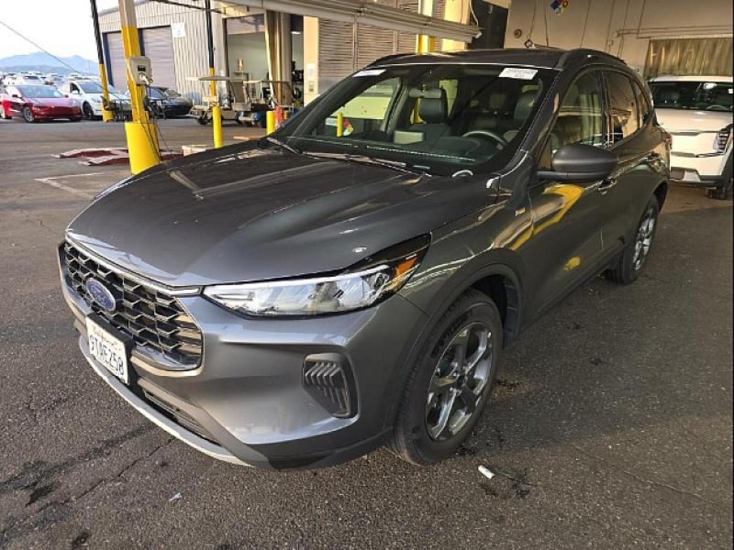 2025 GRAY Ford Escape (1FMCU9MN5SU) with an 3-Cyl EcoBoost Turbo 1.5 Liter engine, Automatic 8-Spd transmission, located at 412 Auto Vista Drive, Palmdale, 93551, (661) 945-0620, 34.592636, -118.136681 - Photo#7