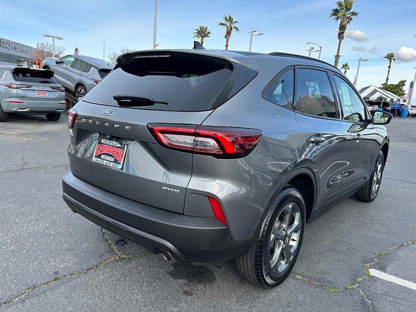 2025 GRAY Ford Escape (1FMCU9MN5SU) with an 3-Cyl EcoBoost Turbo 1.5 Liter engine, Automatic 8-Spd transmission, located at 412 Auto Vista Drive, Palmdale, 93551, (661) 945-0620, 34.592636, -118.136681 - Photo#4