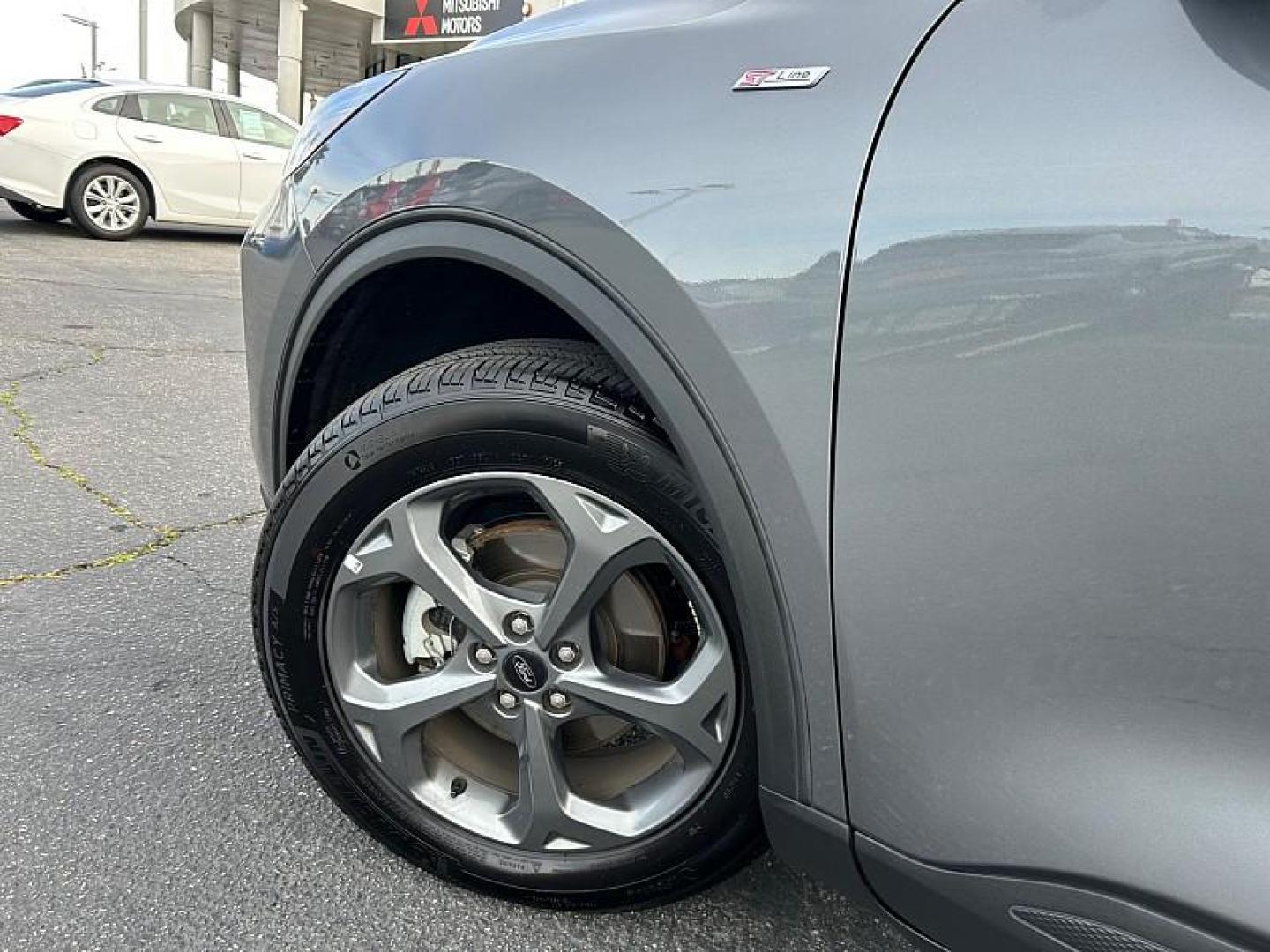 2025 GRAY Ford Escape (1FMCU9MN5SU) with an 3-Cyl EcoBoost Turbo 1.5 Liter engine, Automatic 8-Spd transmission, located at 412 Auto Vista Drive, Palmdale, 93551, (661) 945-0620, 34.592636, -118.136681 - Photo#14