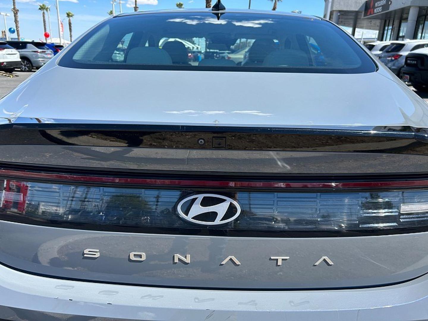 2025 Blue Hyundai Sonata (KMHL64JA8SA) with an 4-Cyl 2.5 Liter engine, Automatic 8-Spd transmission, located at 412 Auto Vista Drive, Palmdale, 93551, (661) 945-0620, 34.592636, -118.136681- Photo#14