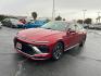 2025 RED Hyundai Sonata (KMHL64JA8SA) with an 4-Cyl 2.5 Liter engine, Automatic 8-Spd transmission, located at 412 Auto Vista Drive, Palmdale, 93551, (661) 945-0620, 34.592636, -118.136681- Photo#4