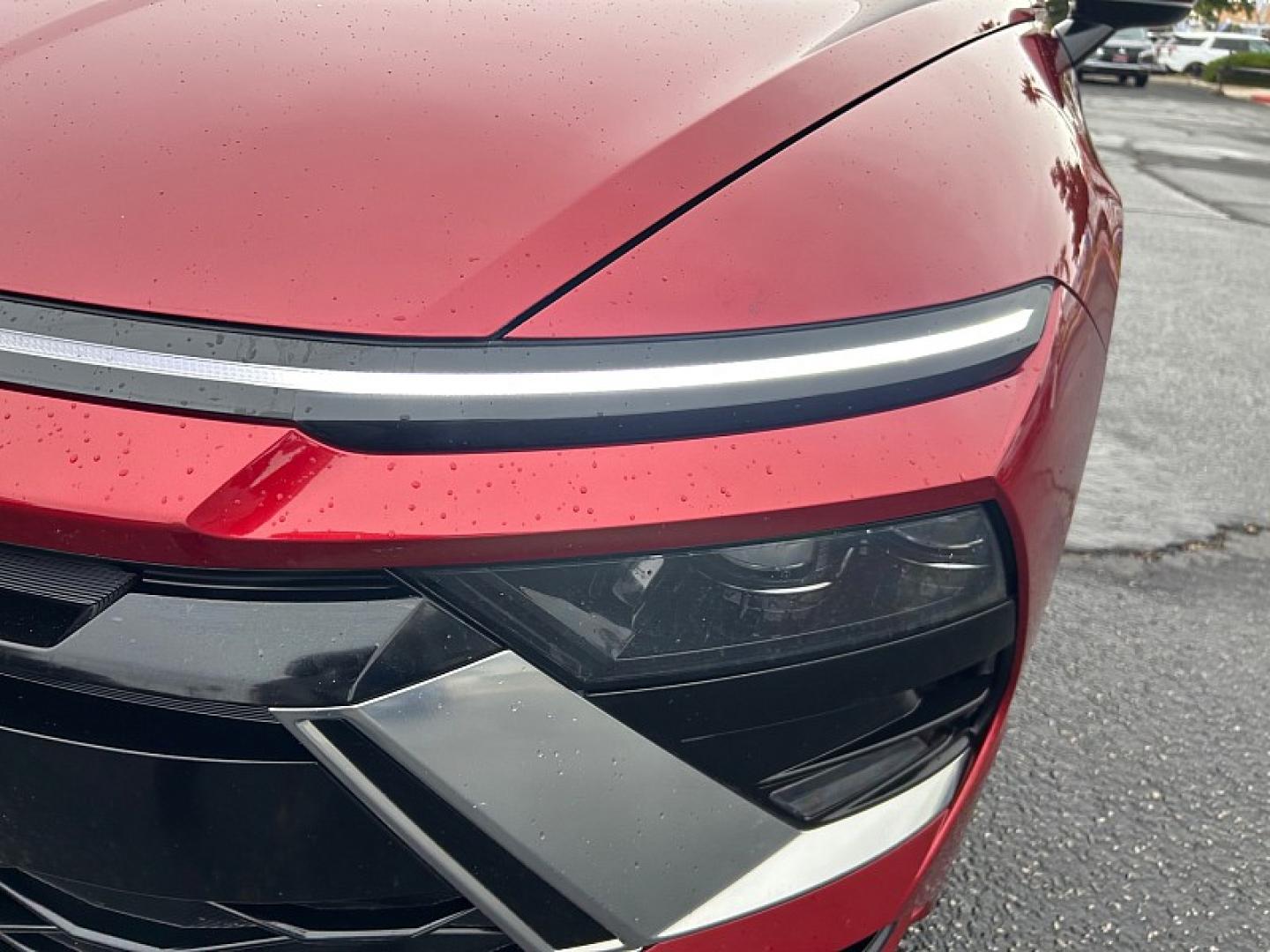 2025 RED Hyundai Sonata (KMHL64JA8SA) with an 4-Cyl 2.5 Liter engine, Automatic 8-Spd transmission, located at 412 Auto Vista Drive, Palmdale, 93551, (661) 945-0620, 34.592636, -118.136681- Photo#7