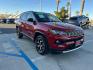 2025 RED Jeep Compass (3C4NJDCN1ST) with an 4-Cyl Turbo 2.0 Liter engine, Automatic 8-Spd transmission, located at 412 Auto Vista Drive, Palmdale, 93551, (661) 945-0620, 34.592636, -118.136681 - Photo#0
