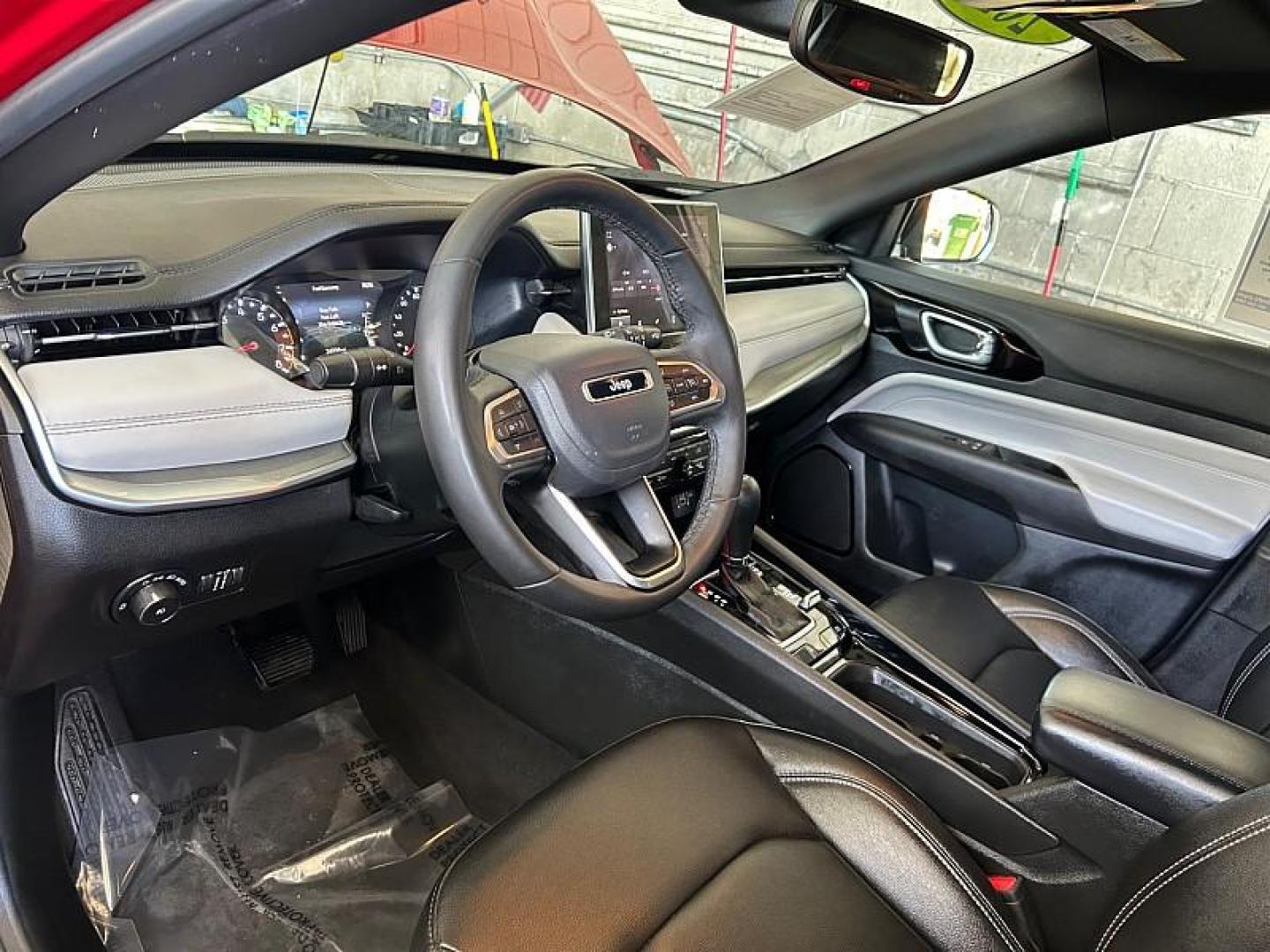 2025 RED Jeep Compass (3C4NJDCN1ST) with an 4-Cyl Turbo 2.0 Liter engine, Automatic 8-Spd transmission, located at 412 Auto Vista Drive, Palmdale, 93551, (661) 945-0620, 34.592636, -118.136681 - Photo#18