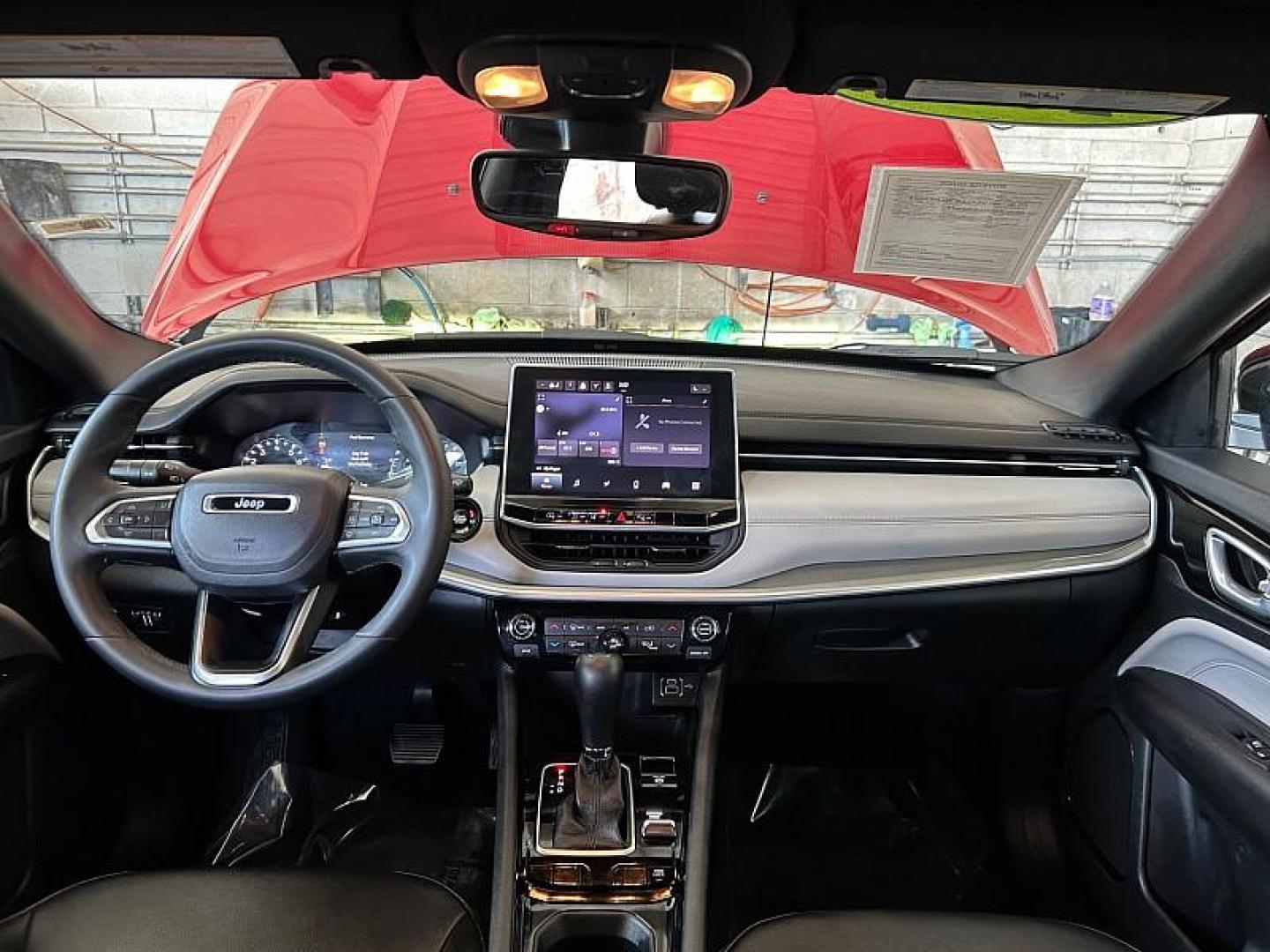 2025 RED Jeep Compass (3C4NJDCN1ST) with an 4-Cyl Turbo 2.0 Liter engine, Automatic 8-Spd transmission, located at 412 Auto Vista Drive, Palmdale, 93551, (661) 945-0620, 34.592636, -118.136681 - Photo#23