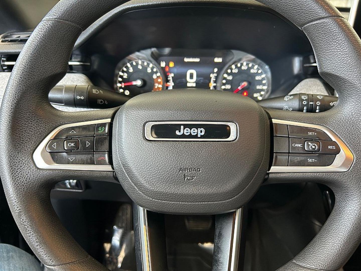 2025 Black Jeep Compass (3C4NJDAN9ST) with an 4-Cyl Turbo 2.0 Liter engine, Automatic 8-Spd transmission, located at 412 Auto Vista Drive, Palmdale, 93551, (661) 945-0620, 34.592636, -118.136681- Photo#28
