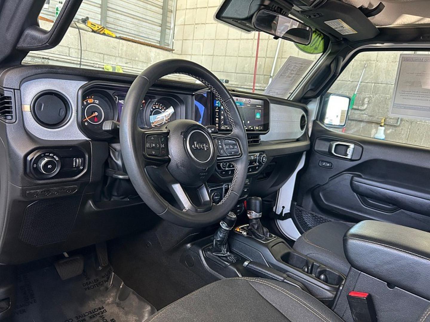 2025 White Jeep Wrangler (1C4PJXDN1SW) , located at 412 Auto Vista Drive, Palmdale, 93551, (661) 945-0620, 34.592636, -118.136681- Photo#17