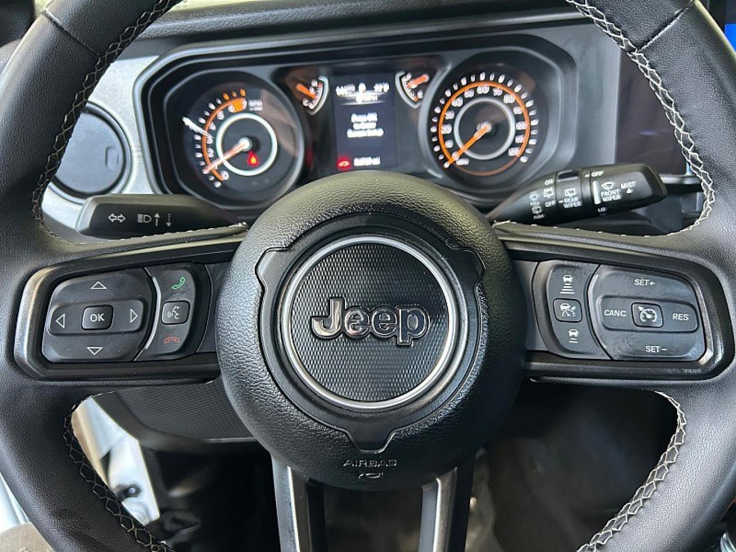 2025 White Jeep Wrangler (1C4PJXDN1SW) , located at 412 Auto Vista Drive, Palmdale, 93551, (661) 945-0620, 34.592636, -118.136681- Photo#23