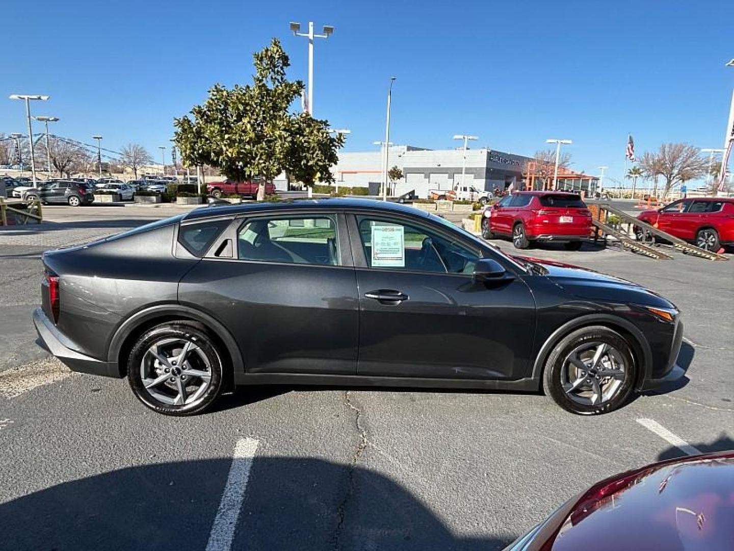 2025 GRAY Kia K4 (3KPFT4DE7SE) with an 4-Cyl 2.0 Liter engine, Automatic IVT transmission, located at 412 Auto Vista Drive, Palmdale, 93551, (661) 945-0620, 34.592636, -118.136681- Photo#14