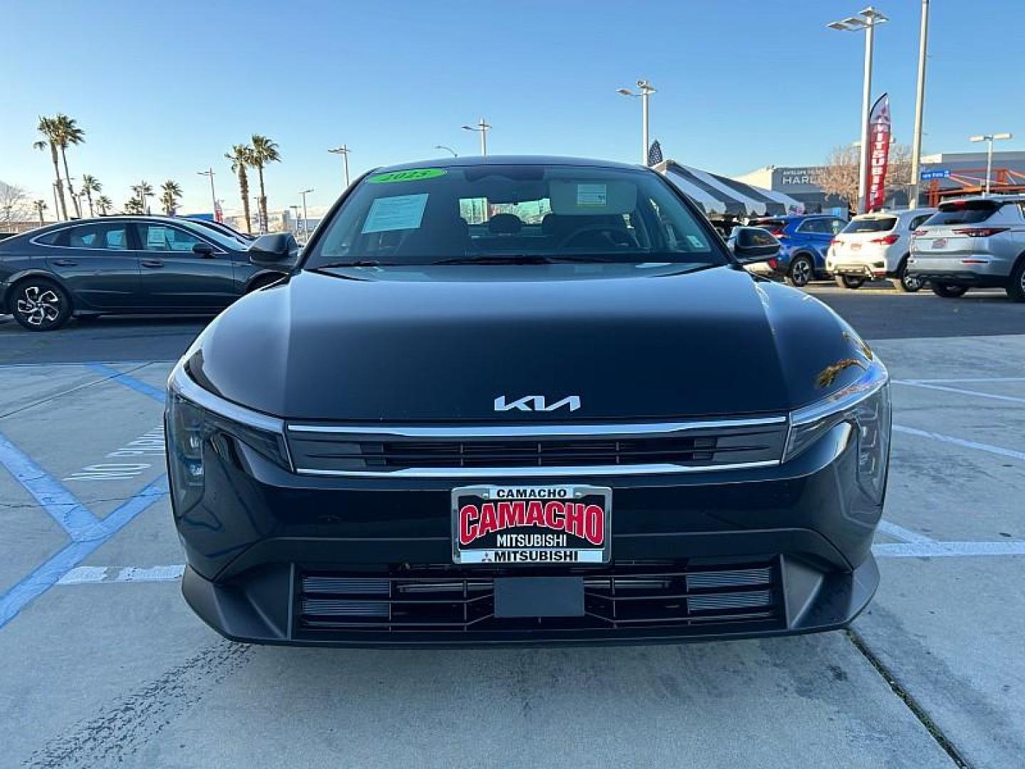 2025 BLACK Kia K4 (3KPFT4DE5SE) with an 4-Cyl 2.0 Liter engine, Automatic IVT transmission, located at 412 Auto Vista Drive, Palmdale, 93551, (661) 945-0620, 34.592636, -118.136681- Photo#1