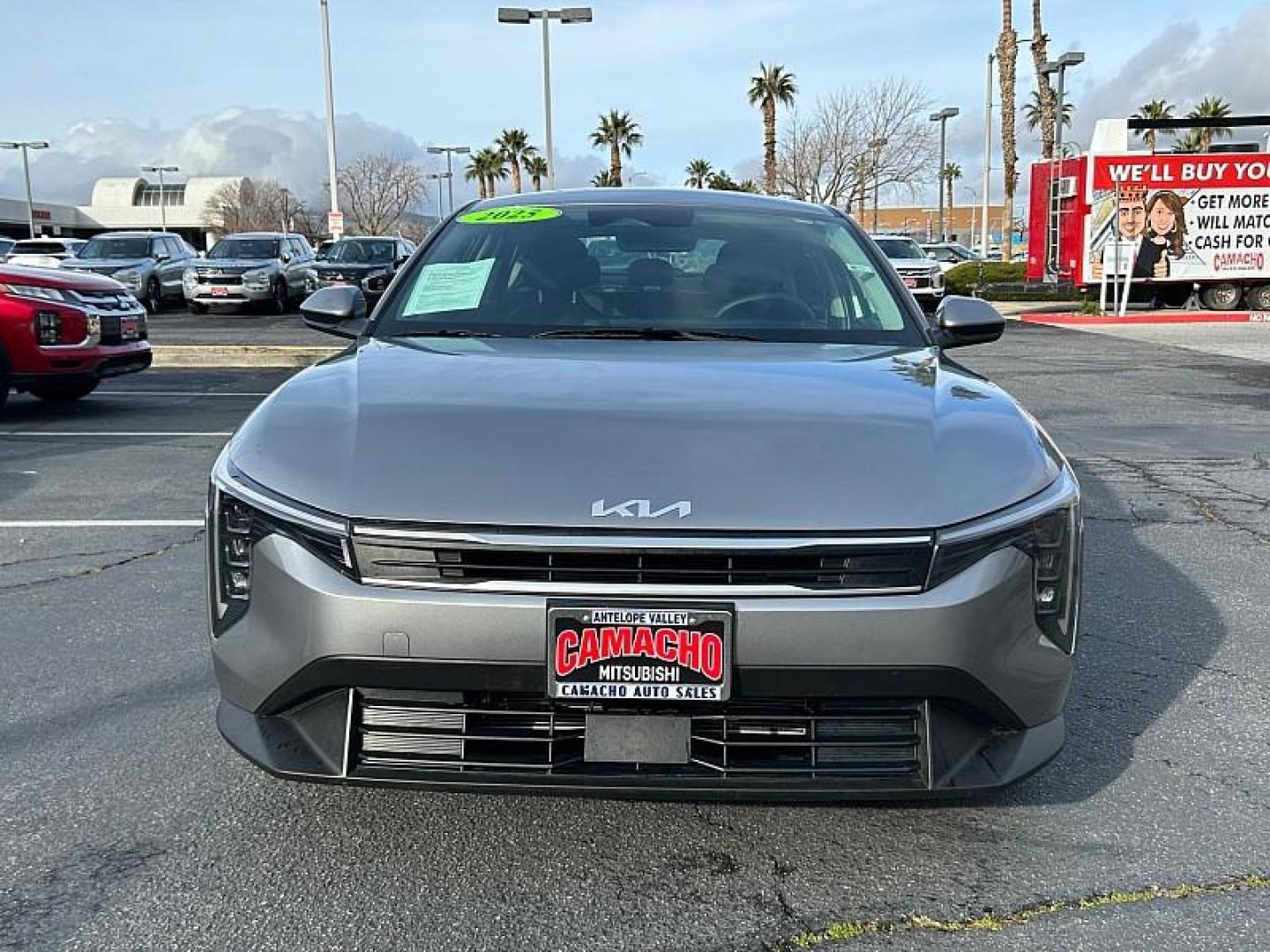 2025 GRAY Kia K4 (3KPFT4DE4SE) with an 4-Cyl 2.0 Liter engine, Automatic IVT transmission, located at 412 Auto Vista Drive, Palmdale, 93551, (661) 945-0620, 34.592636, -118.136681 - Photo#2