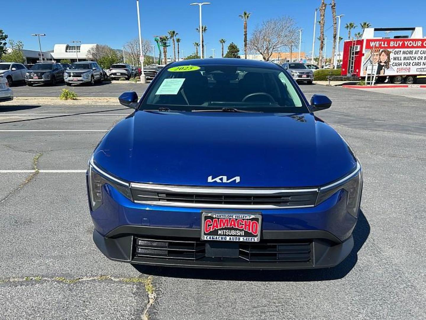 2025 BLUE Kia K4 (3KPFT4DE3SE) with an 4-Cyl 2.0 Liter engine, Automatic IVT transmission, located at 412 Auto Vista Drive, Palmdale, 93551, (661) 945-0620, 34.592636, -118.136681 - Photo#1