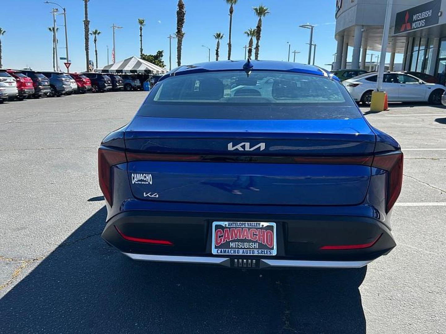 2025 BLUE Kia K4 (3KPFT4DE3SE) with an 4-Cyl 2.0 Liter engine, Automatic IVT transmission, located at 412 Auto Vista Drive, Palmdale, 93551, (661) 945-0620, 34.592636, -118.136681 - Photo#9