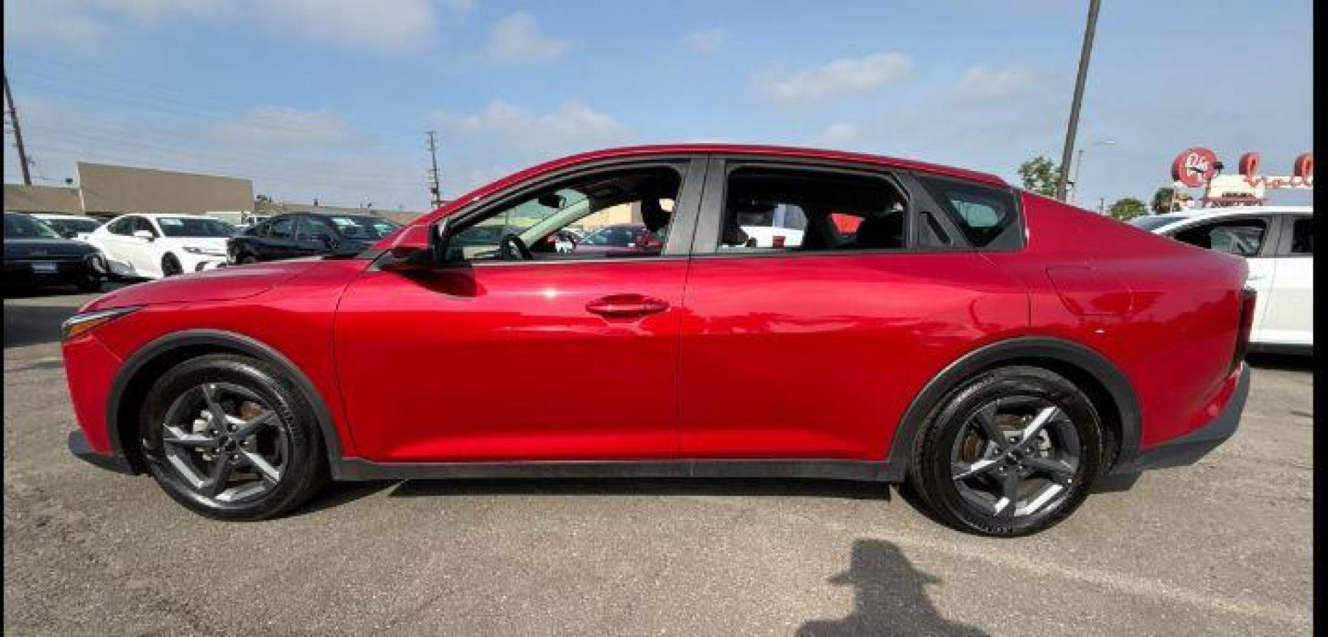 2025 RED Kia K4 (3KPFT4DE3SE) with an 4-Cyl 2.0 Liter engine, Automatic IVT transmission, located at 412 Auto Vista Drive, Palmdale, 93551, (661) 945-0620, 34.592636, -118.136681 - Photo#1