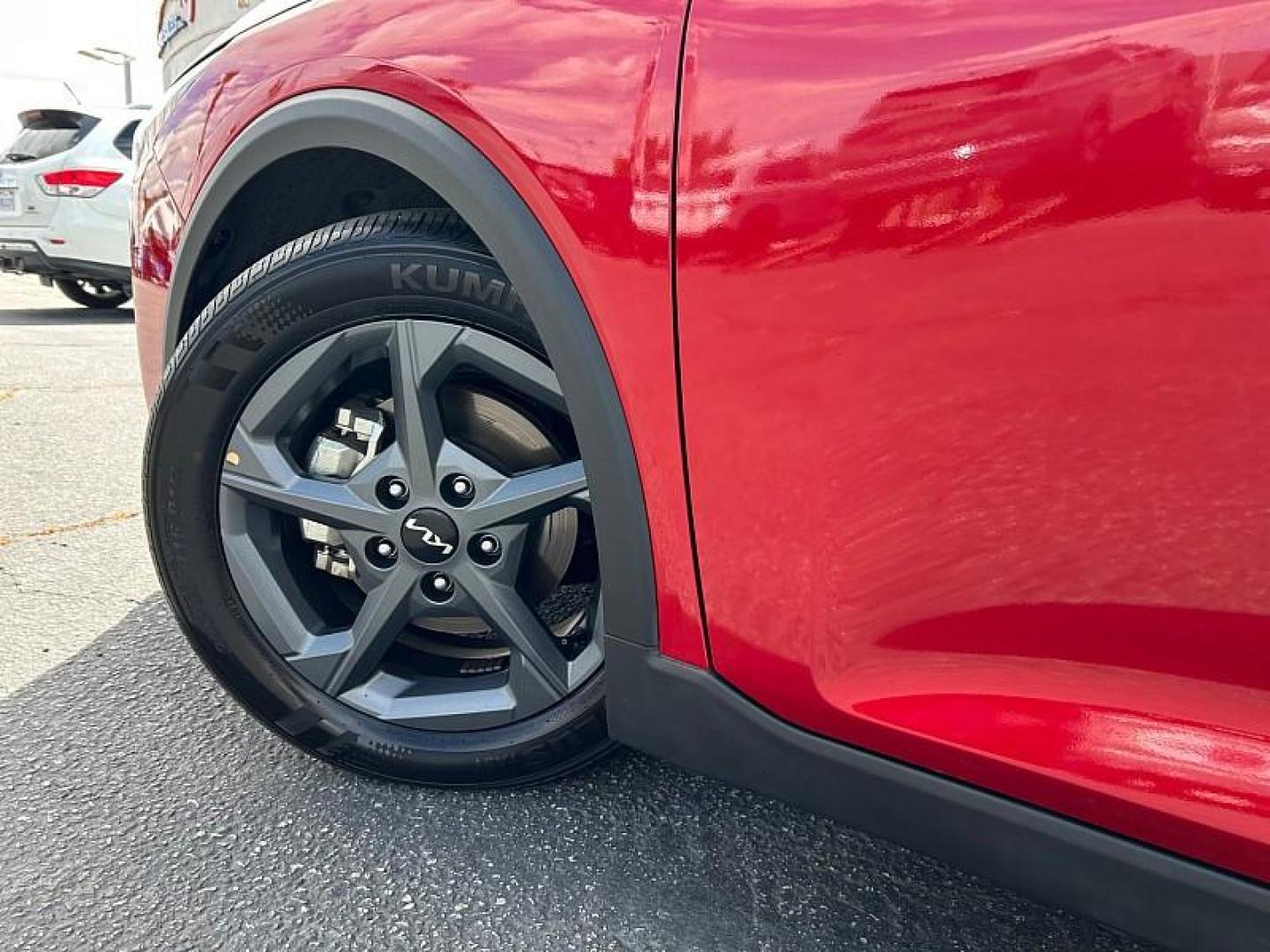 2025 RED Kia K4 (3KPFT4DE3SE) with an 4-Cyl 2.0 Liter engine, Automatic IVT transmission, located at 412 Auto Vista Drive, Palmdale, 93551, (661) 945-0620, 34.592636, -118.136681 - Photo#8