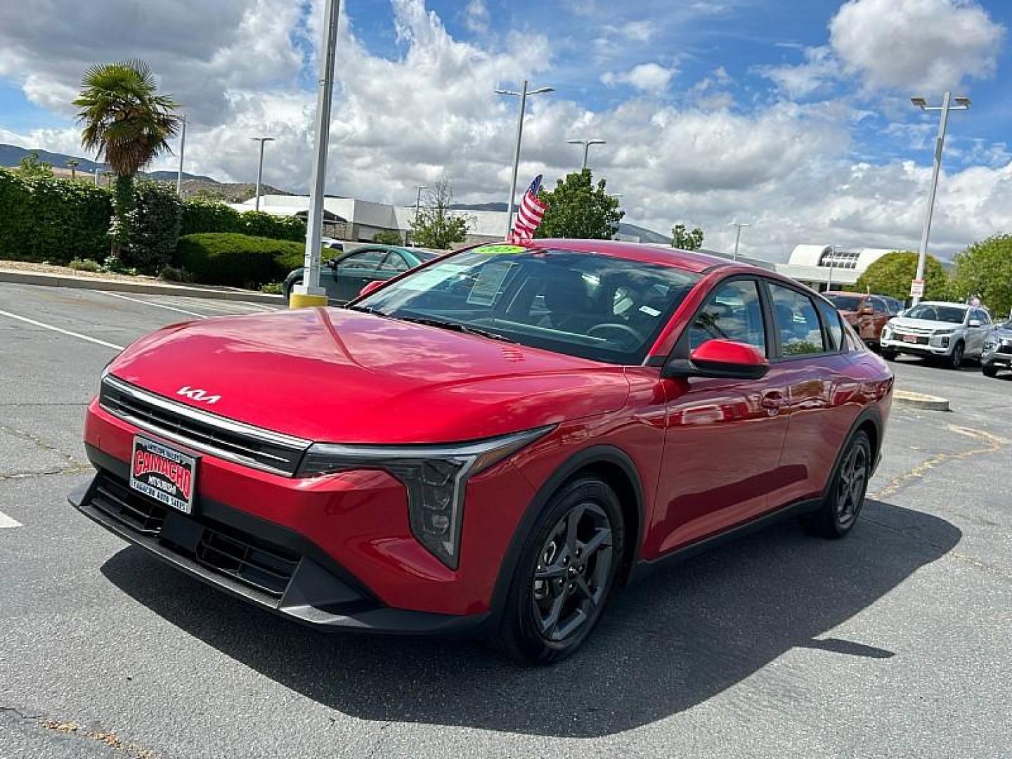 2025 RED Kia K4 (3KPFT4DE3SE) with an 4-Cyl 2.0 Liter engine, Automatic IVT transmission, located at 412 Auto Vista Drive, Palmdale, 93551, (661) 945-0620, 34.592636, -118.136681 - Photo#33