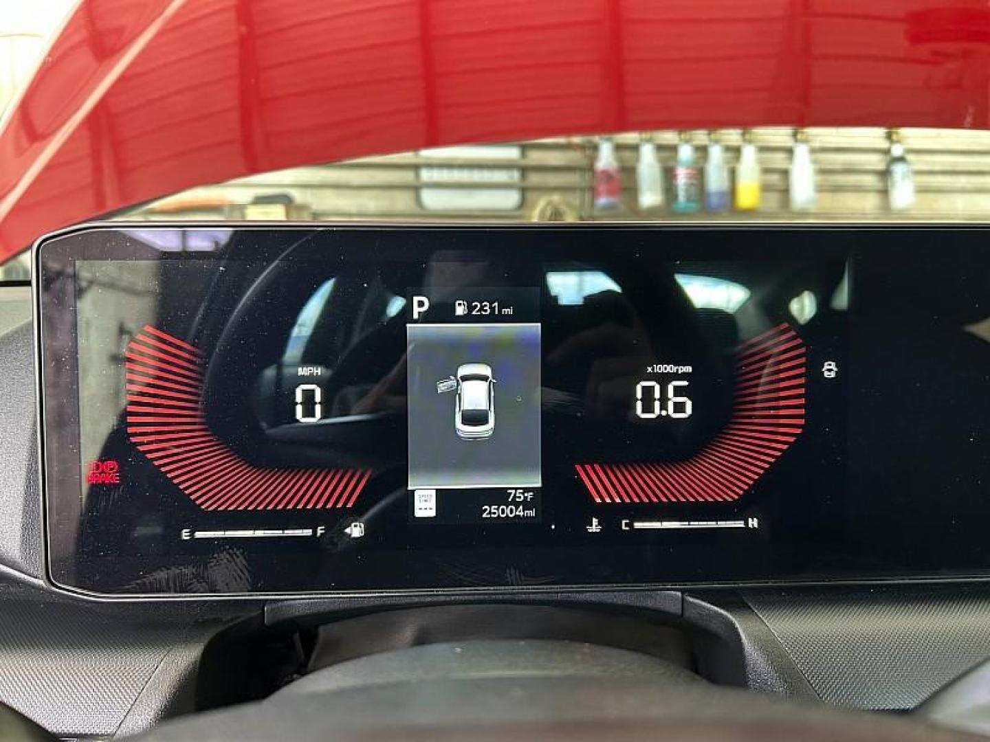 2025 RED Kia K4 (3KPFT4DE3SE) with an 4-Cyl 2.0 Liter engine, Automatic IVT transmission, located at 412 Auto Vista Drive, Palmdale, 93551, (661) 945-0620, 34.592636, -118.136681 - Photo#37