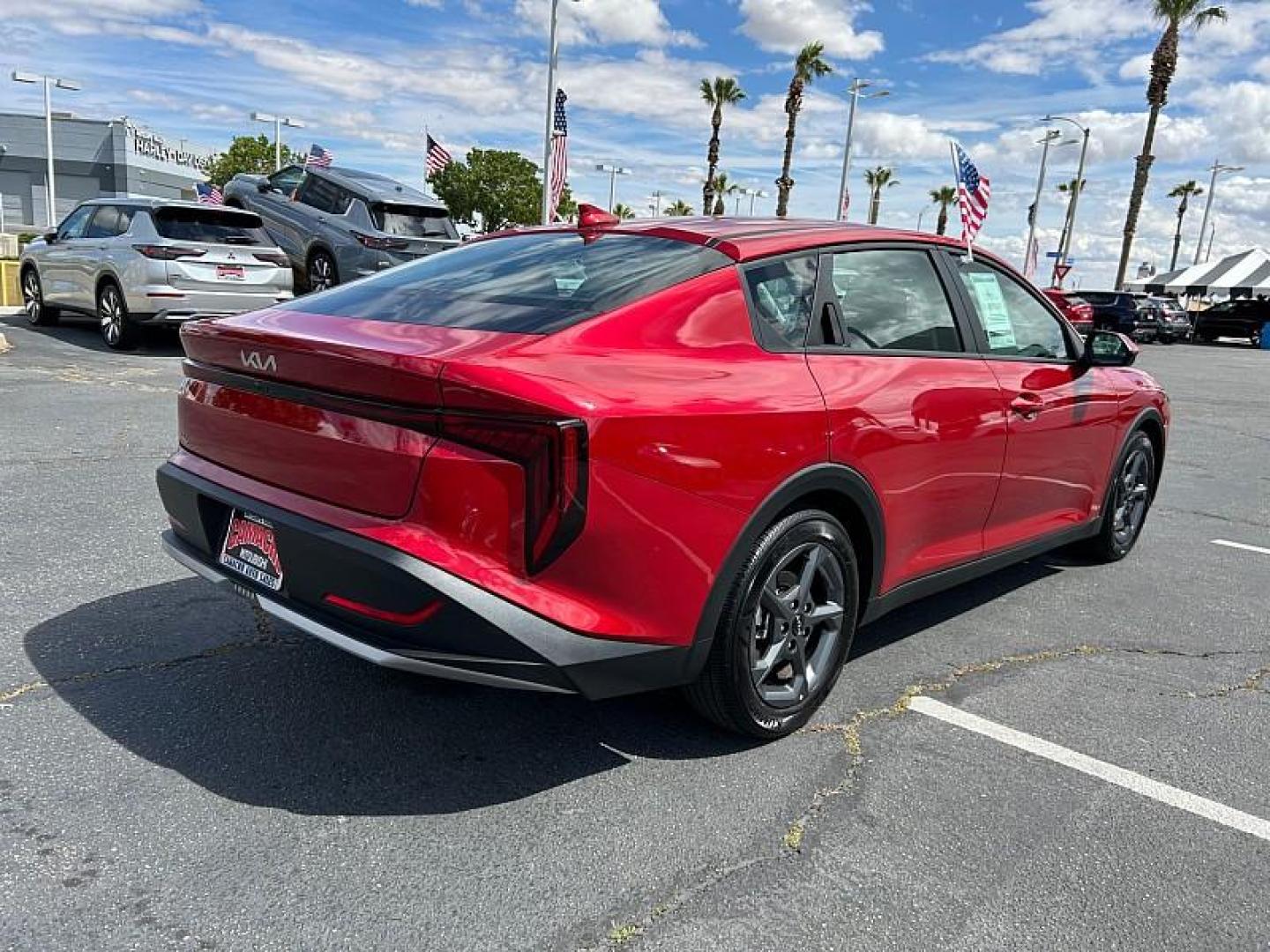 2025 RED Kia K4 (3KPFT4DE3SE) with an 4-Cyl 2.0 Liter engine, Automatic IVT transmission, located at 412 Auto Vista Drive, Palmdale, 93551, (661) 945-0620, 34.592636, -118.136681 - Photo#45