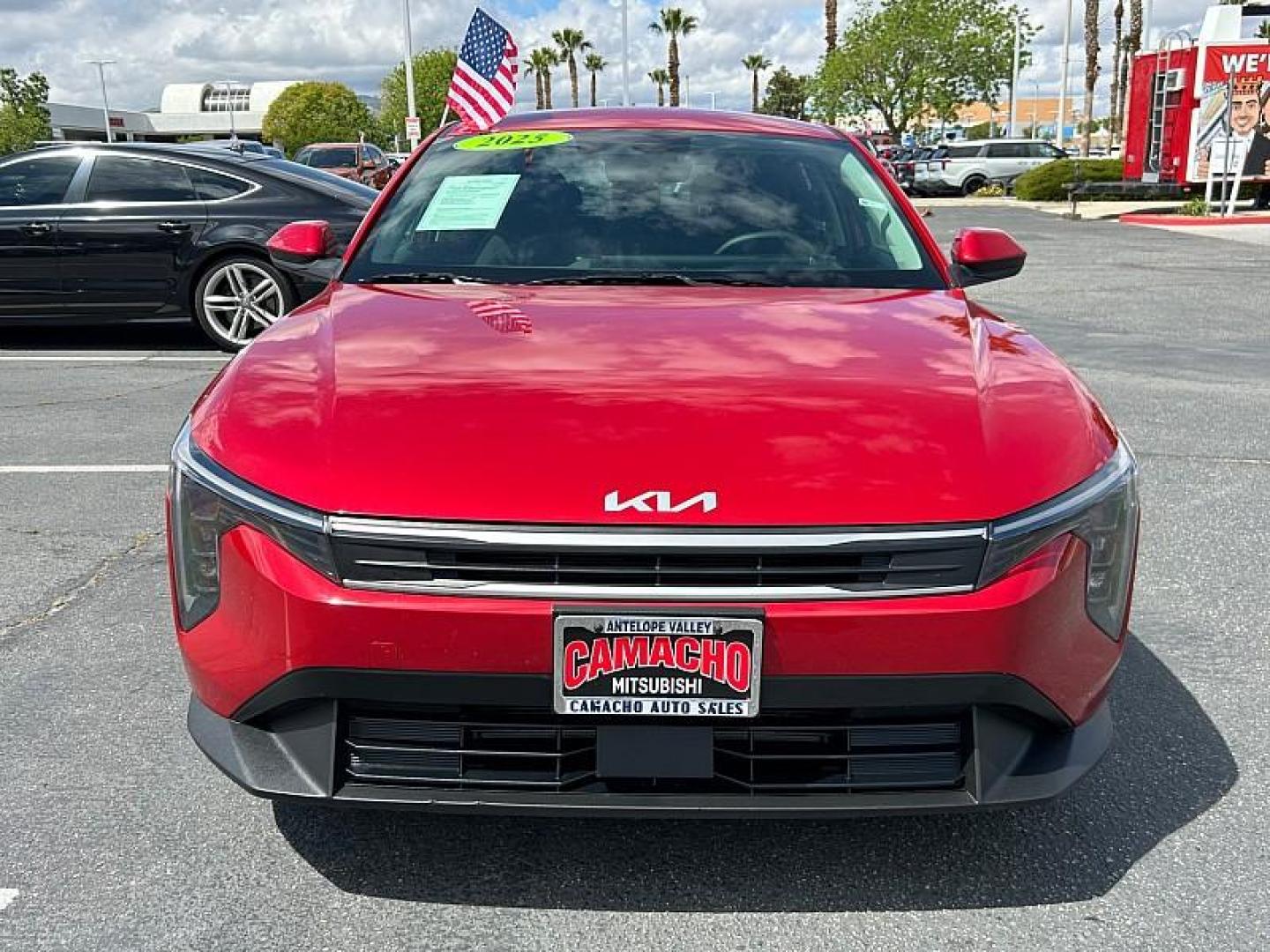 2025 RED Kia K4 (3KPFT4DE3SE) with an 4-Cyl 2.0 Liter engine, Automatic IVT transmission, located at 412 Auto Vista Drive, Palmdale, 93551, (661) 945-0620, 34.592636, -118.136681 - Photo#48