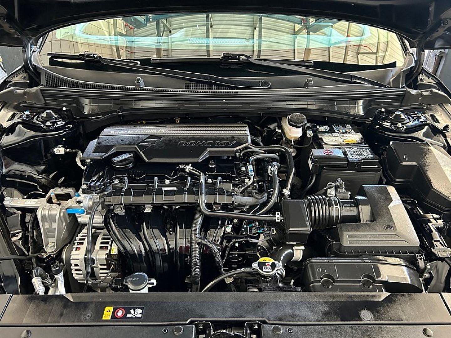2025 black Kia K4 (3KPFT4DEXSE) with an 4-Cyl 2.0 Liter engine, Automatic IVT transmission, located at 412 Auto Vista Drive, Palmdale, 93551, (661) 945-0620, 34.592636, -118.136681 - Photo#29
