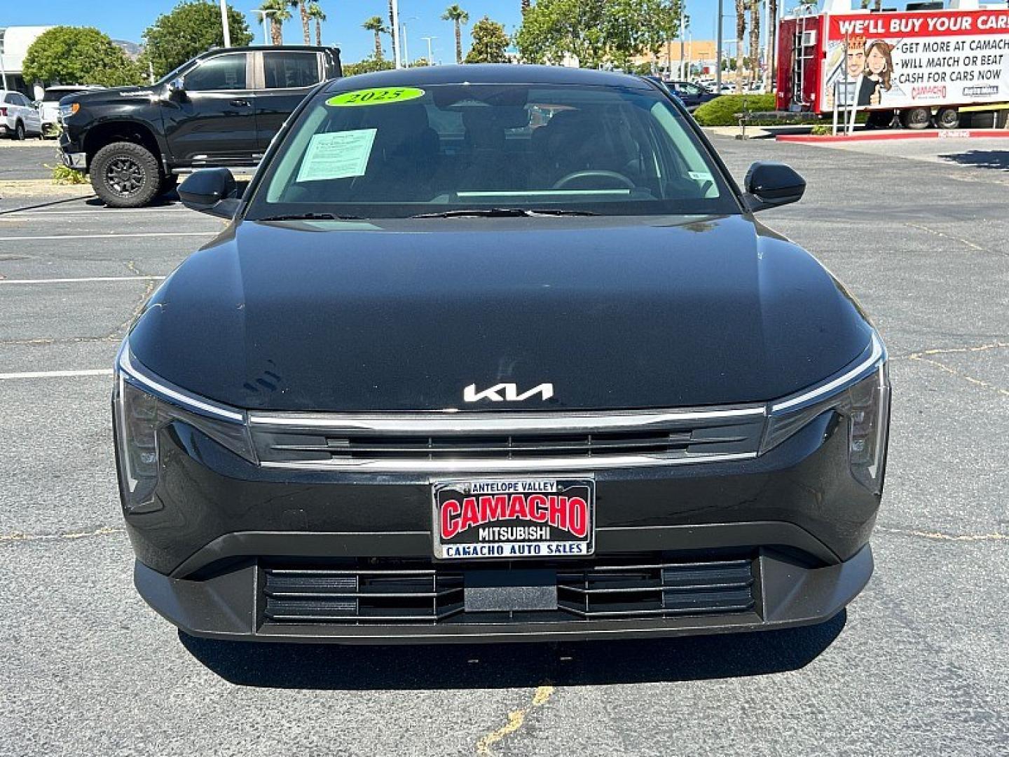 2025 BLACK Kia K4 (3KPFT4DE6SE) with an 4-Cyl 2.0 Liter engine, Automatic IVT transmission, located at 412 Auto Vista Drive, Palmdale, 93551, (661) 945-0620, 34.592636, -118.136681- Photo#1