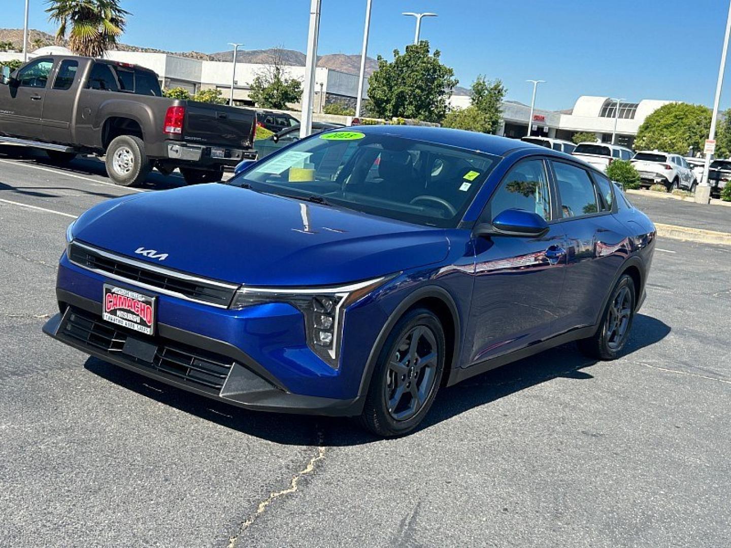 2025 BLUE Kia K4 (3KPFT4DE5SE) with an 4-Cyl 2.0 Liter engine, Automatic IVT transmission, located at 412 Auto Vista Drive, Palmdale, 93551, (661) 945-0620, 34.592636, -118.136681- Photo#0