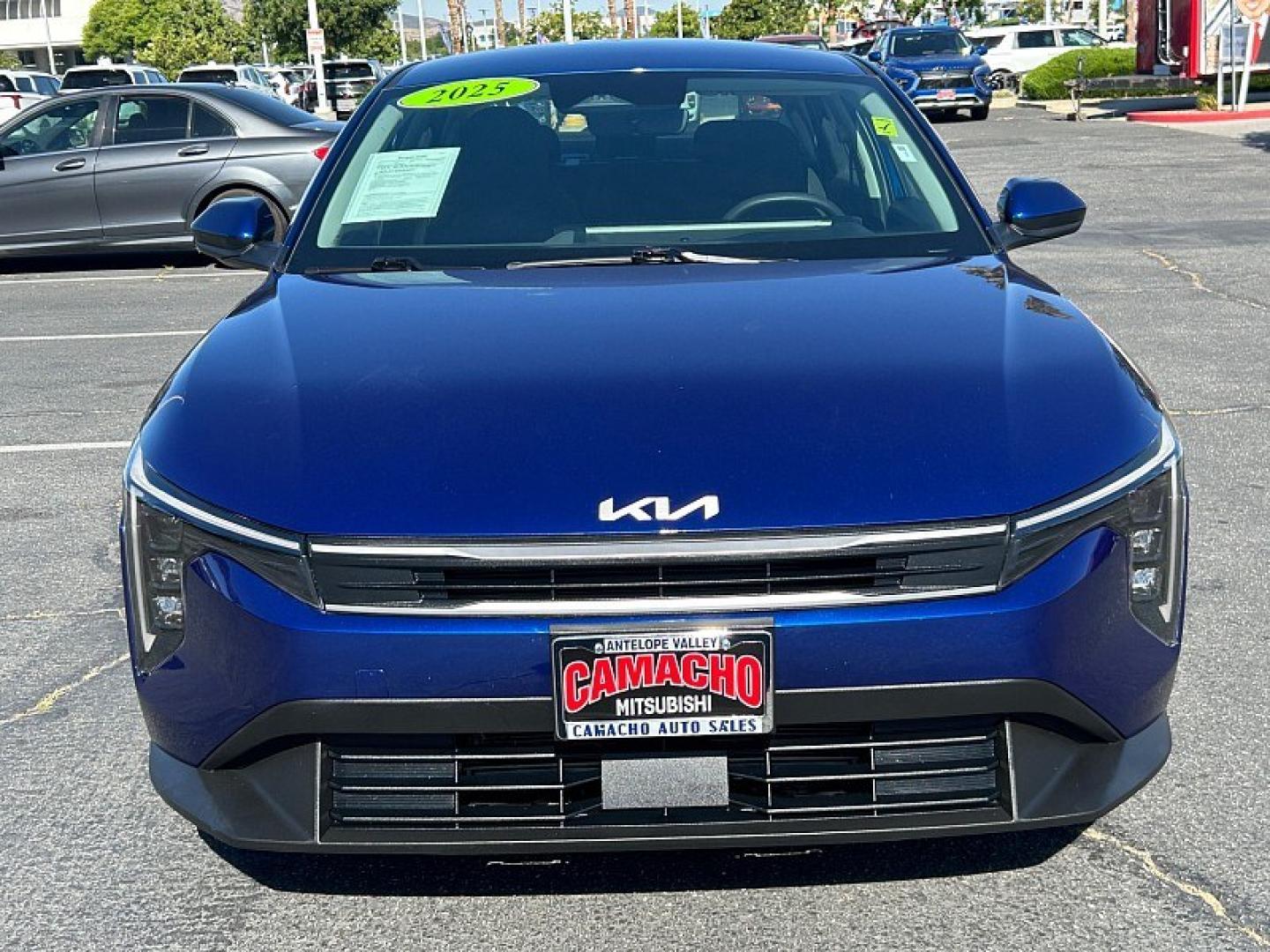 2025 BLUE Kia K4 (3KPFT4DE5SE) with an 4-Cyl 2.0 Liter engine, Automatic IVT transmission, located at 412 Auto Vista Drive, Palmdale, 93551, (661) 945-0620, 34.592636, -118.136681- Photo#2