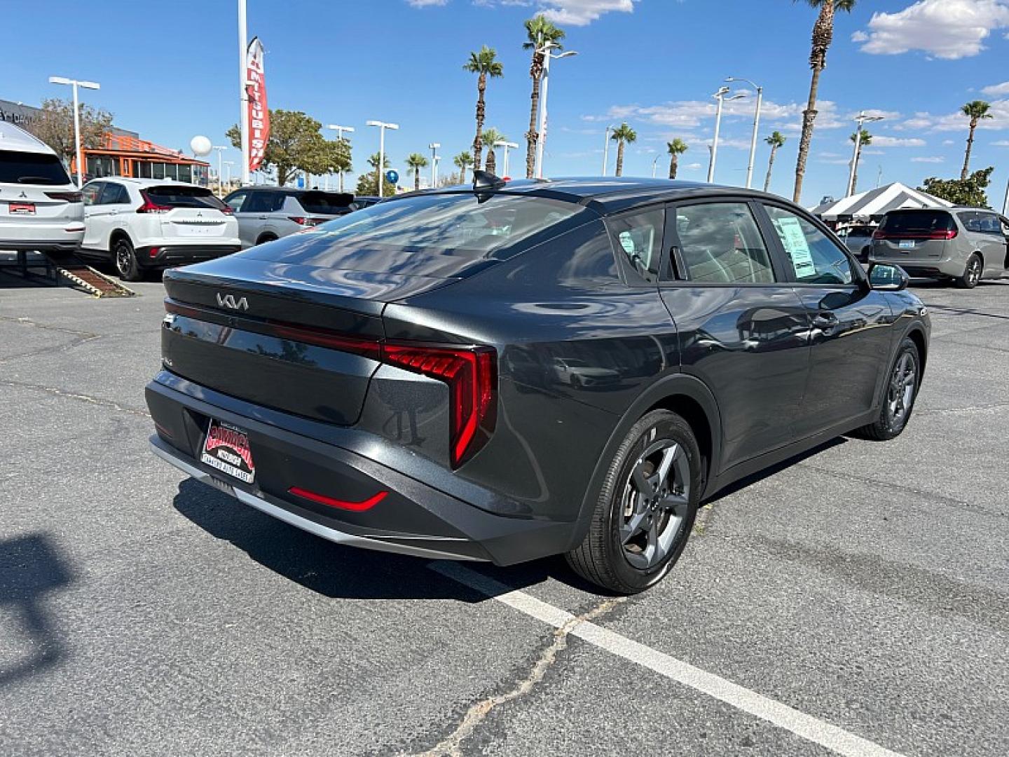 2025 GRAY /black Kia K4 (3KPFT4DEXSE) with an 4-Cyl 2.0 Liter engine, Automatic IVT transmission, located at 412 Auto Vista Drive, Palmdale, 93551, (661) 945-0620, 34.592636, -118.136681 - Stand out with modern style and smart technology in this 2025 Kia K4 LXS!Featuring a sophisticated Interstellar Gray exterior and a sleek Medium Gray interior, this sedan is designed to make every drive comfortable and enjoyable. Powered by a 2.0L 4-cylinder engine paired with an Intelligent Variabl- Photo#5